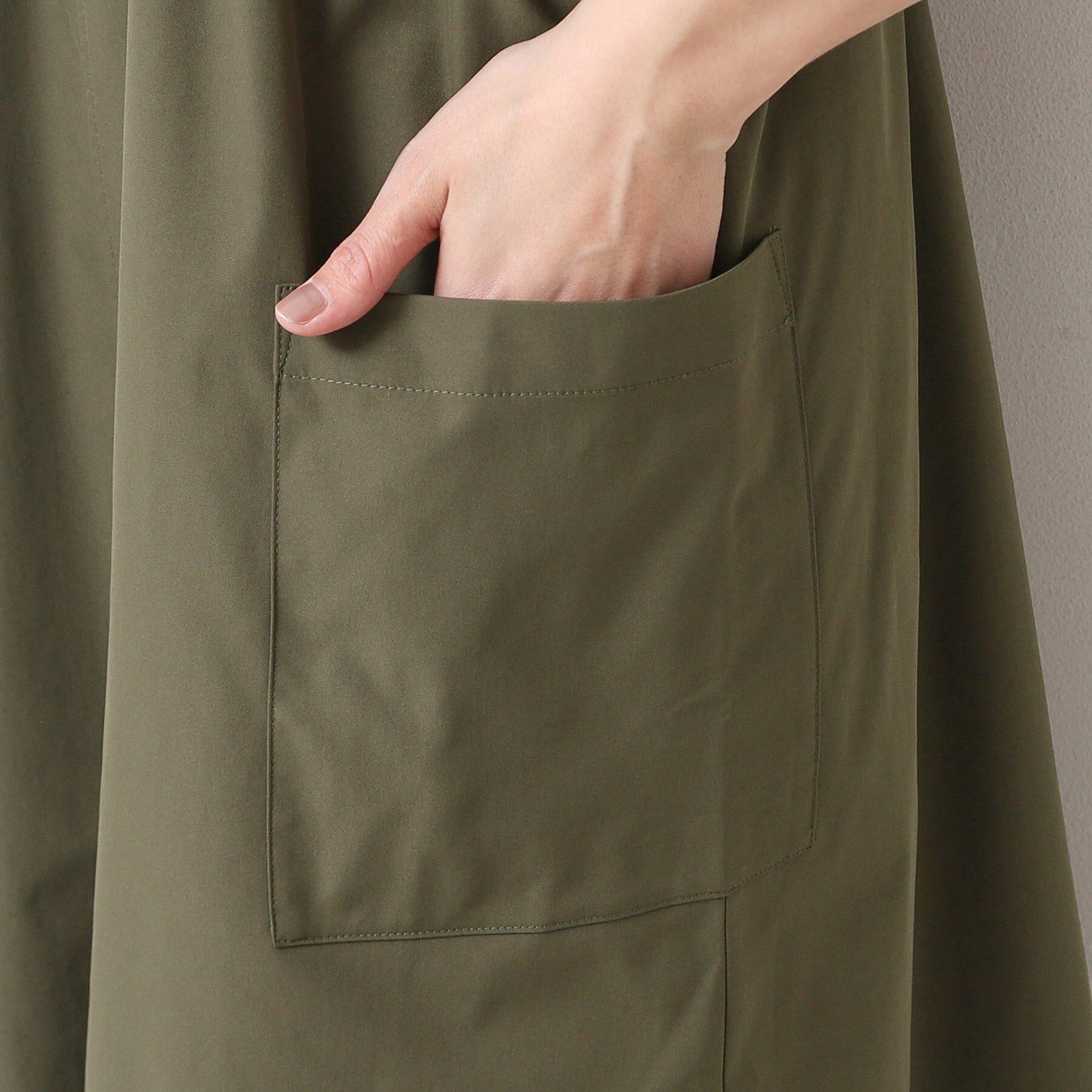 Dessin「【洗える】ベルト付きワークジャンスカ（S～L）」|ワンピース|