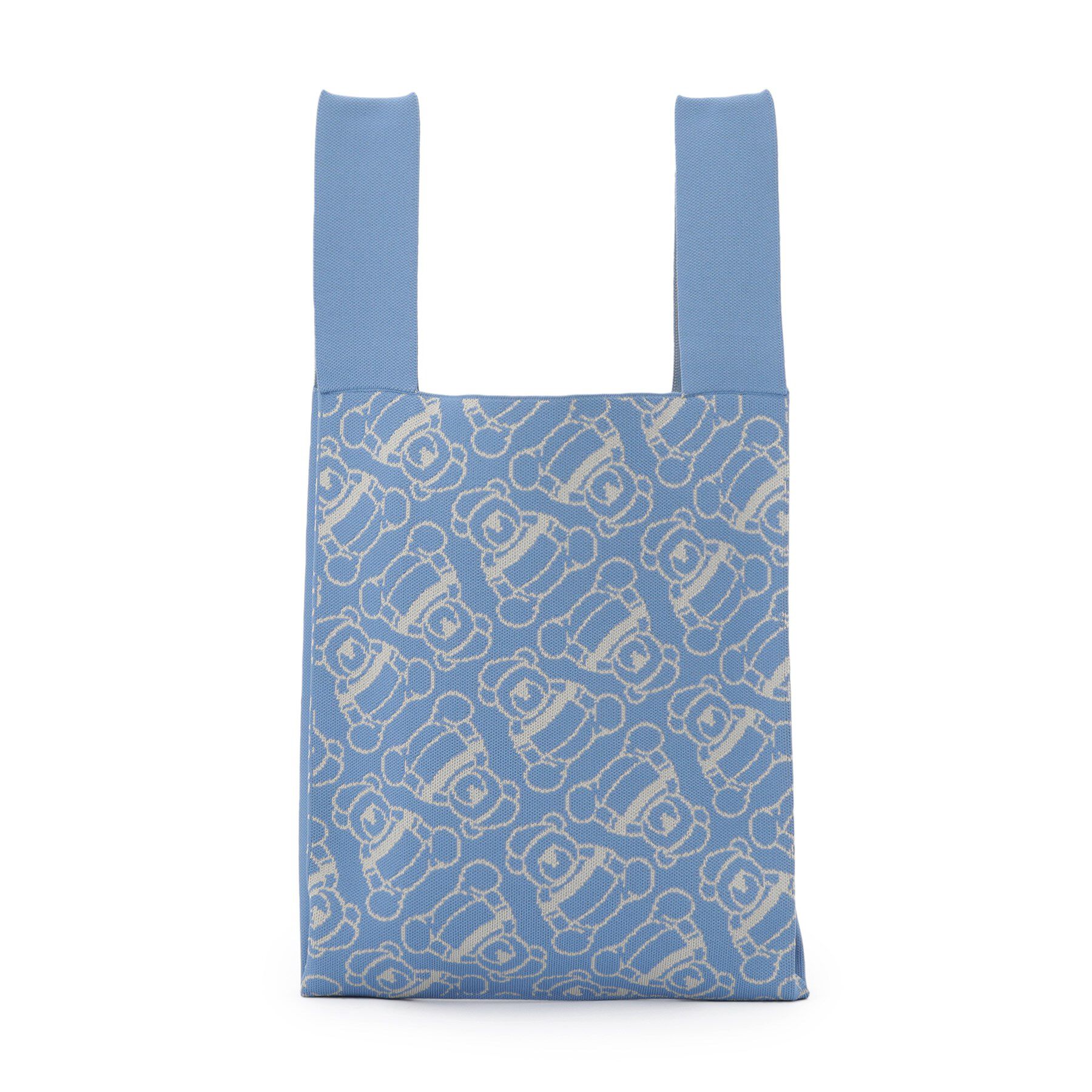 Dessin「【マシンウォッシャブル・A4収納可】Deddy ジャガードニットバッグ」|トートバッグ|