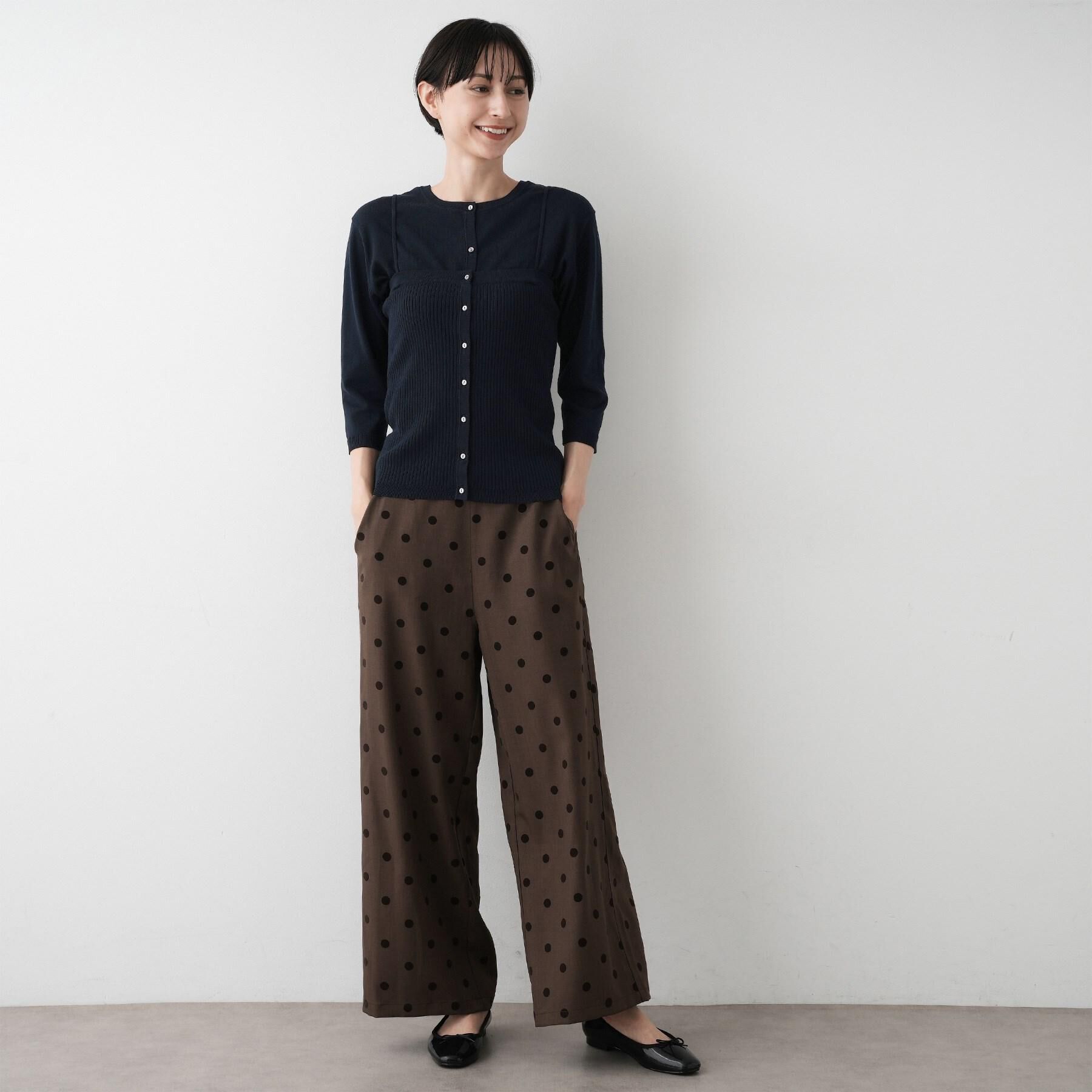 Dessin「【洗える】フロッキードットパンツ」|その他|