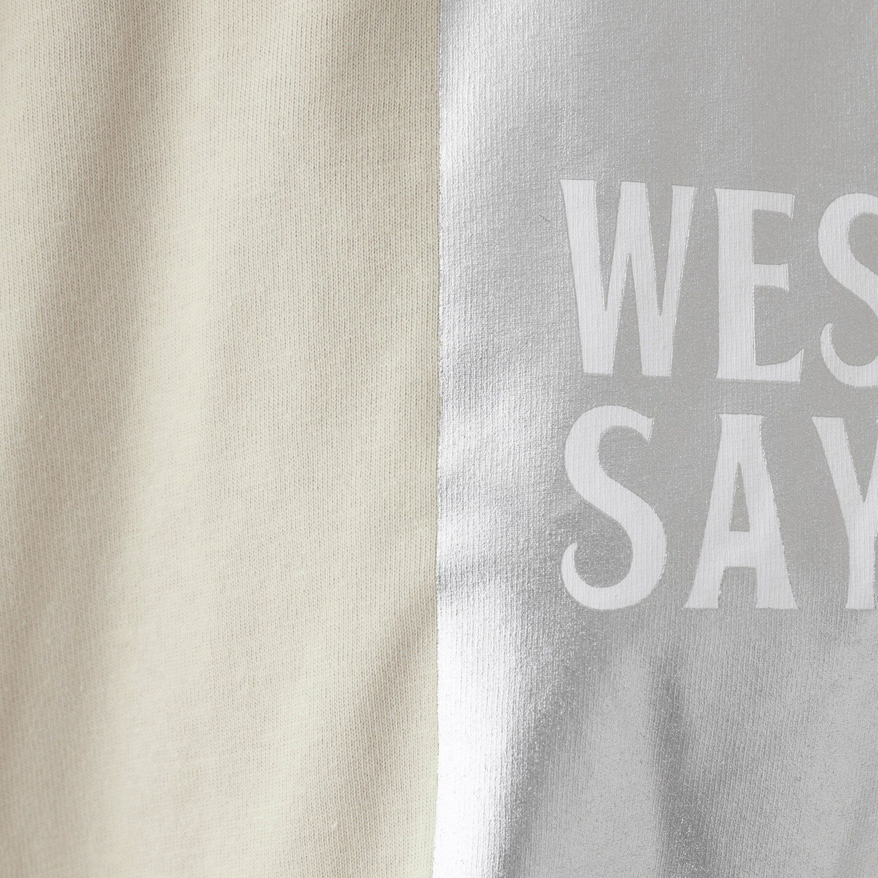 Dessin「【洗える】箔プリントロングTシャツ」|Tシャツ・カットソー|