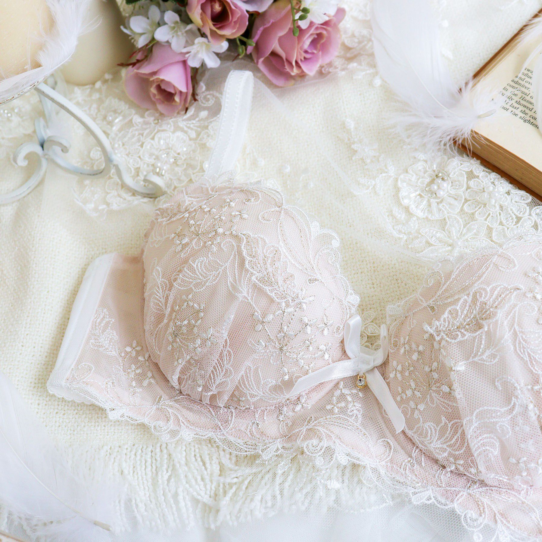 Risa Magli「ナンシー ブラジャー （D-F） ＜スウィートリッチ＞」|インナー|