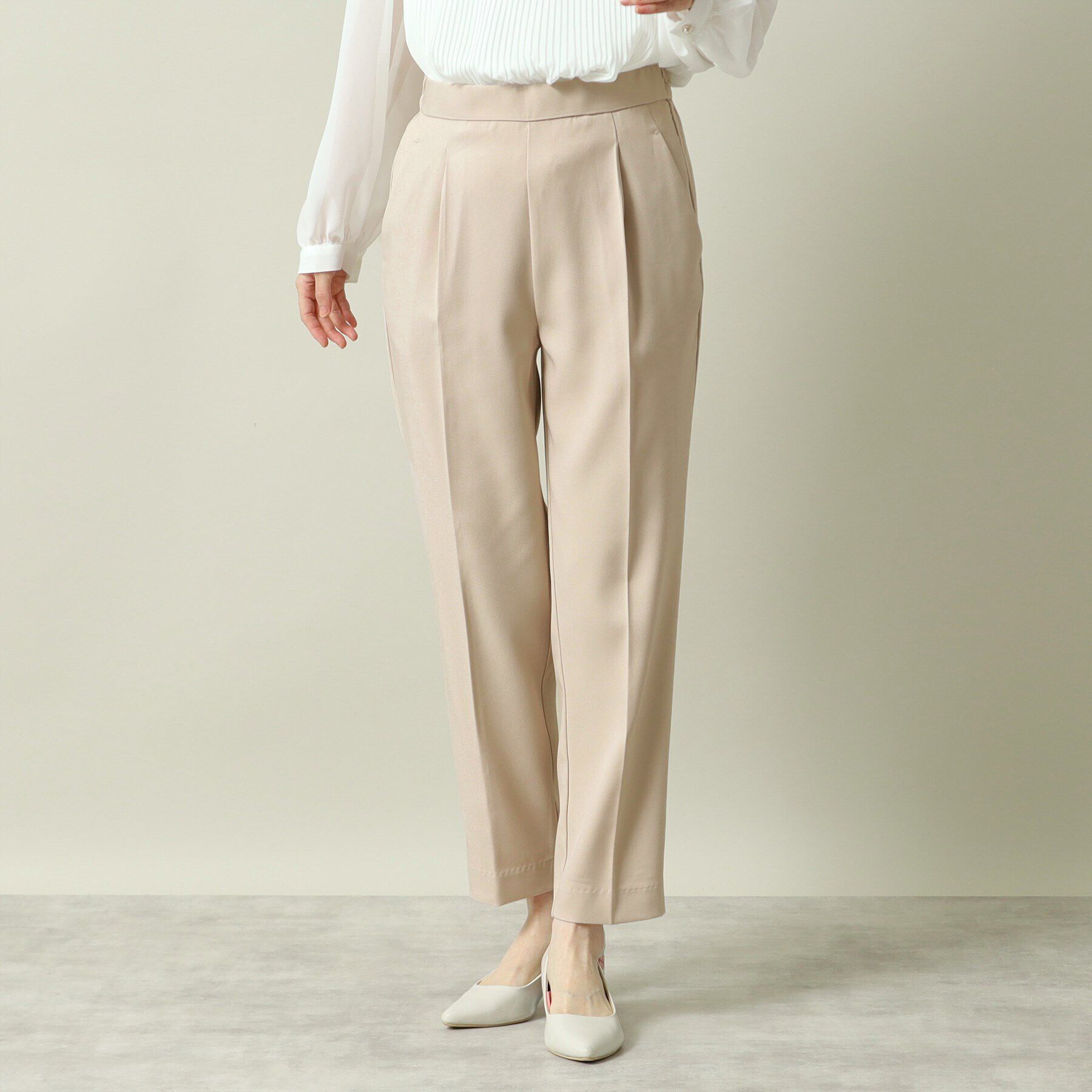 ITS&rsquo;DEMO「【通勤／手洗い可／吸水速乾】ツイルテーパードパンツ」|その他|