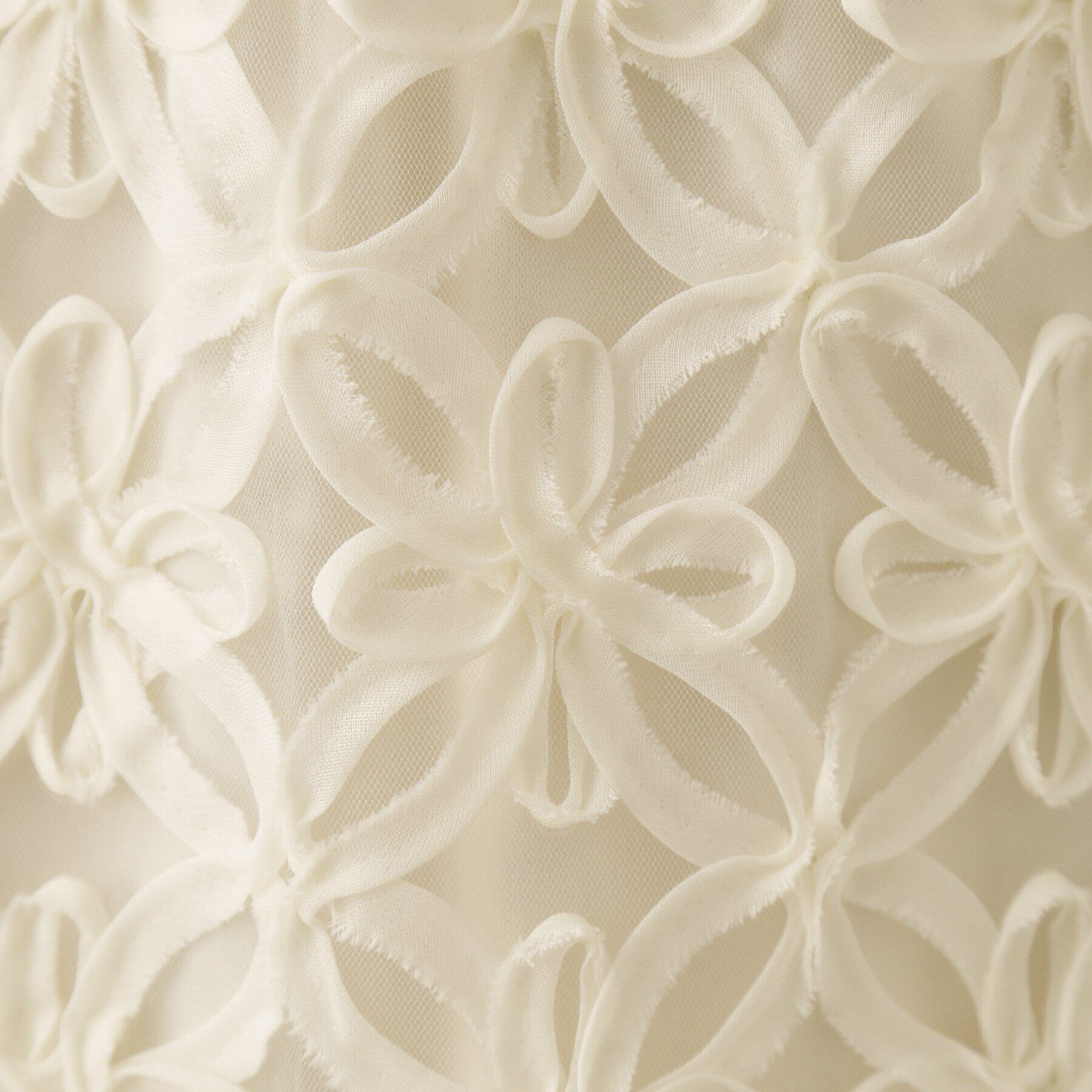 ITS&rsquo;DEMO「【手洗い可／ウエスト総ゴム】花チュールタイトスカート」|スカート|