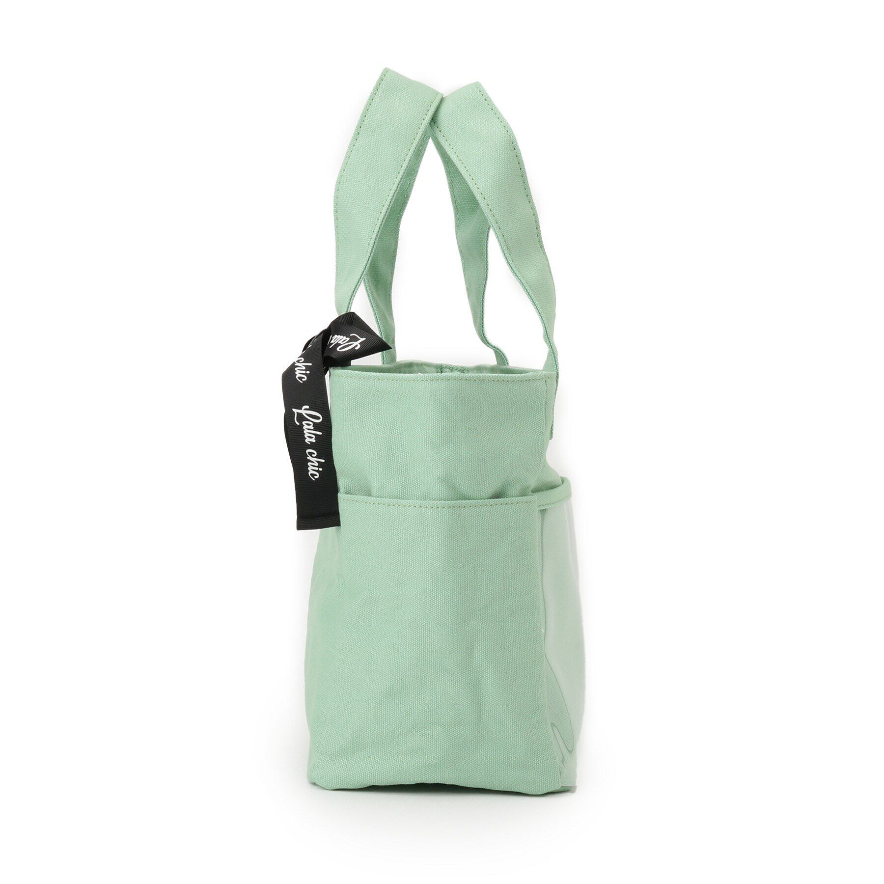 ITS&rsquo;DEMO「【7ポケット／推し活】クリアポケット付カラフルトート」|ハンドバッグ|