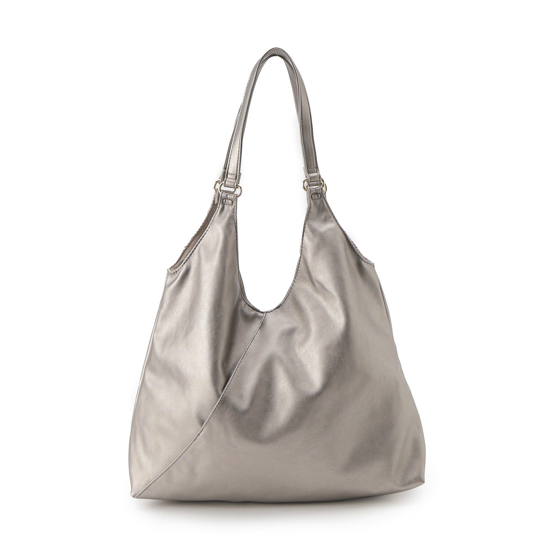 ITS&rsquo;DEMO「【A4対応】合皮Vカットトート」|トートバッグ|