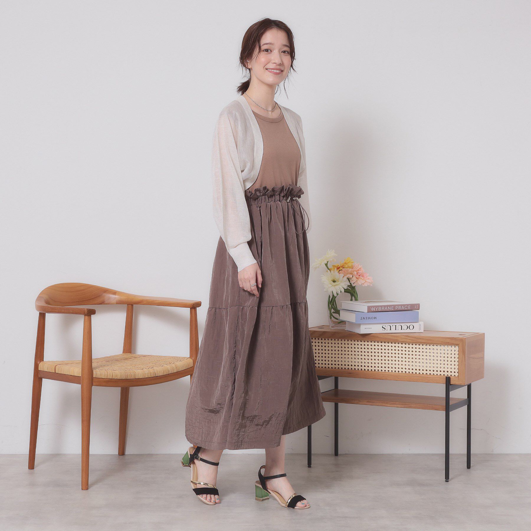 ITS&rsquo;DEMO「【定番人気／手洗い可】ラメボレロ」|カーディガン|