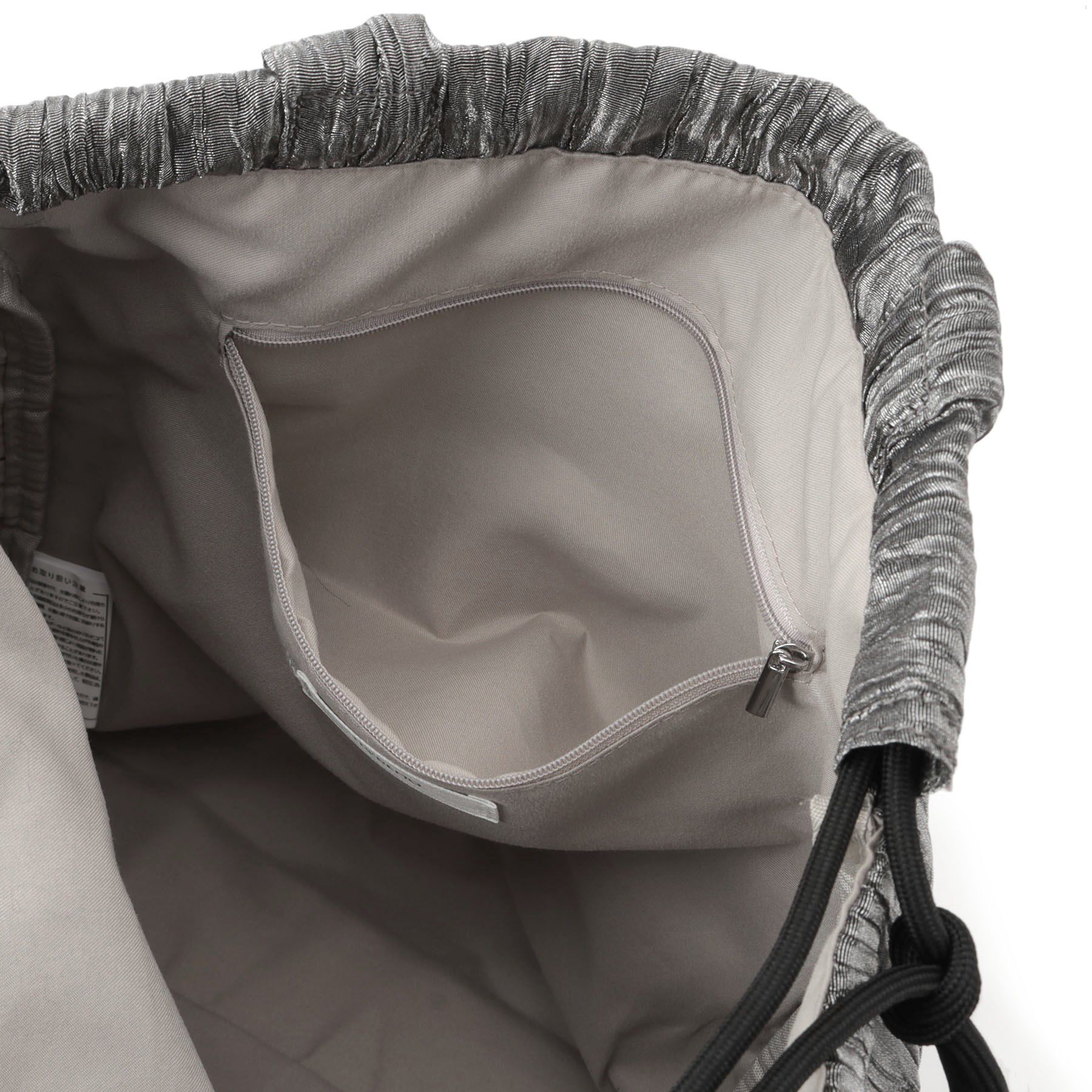 ITS&rsquo;DEMO「【A4対応】シアー巾着トート」|トートバッグ|