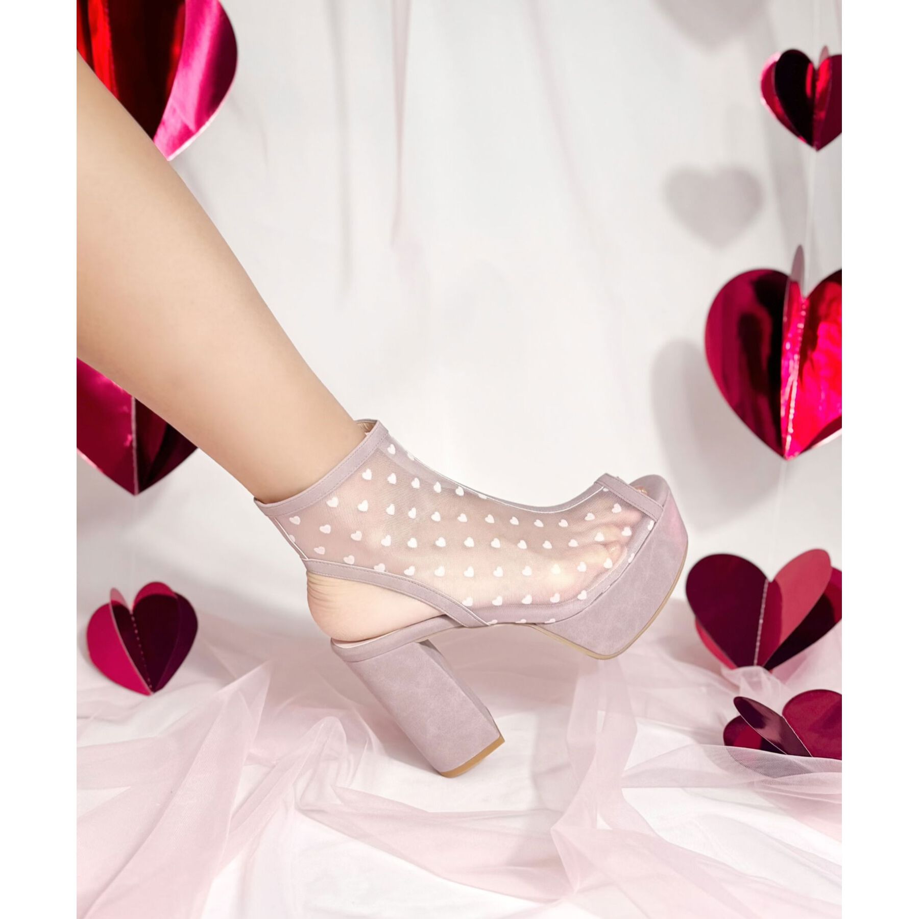 ESPERANZA「厚底ラク盛りブーツヒールサンダル」|ショートブーツ|