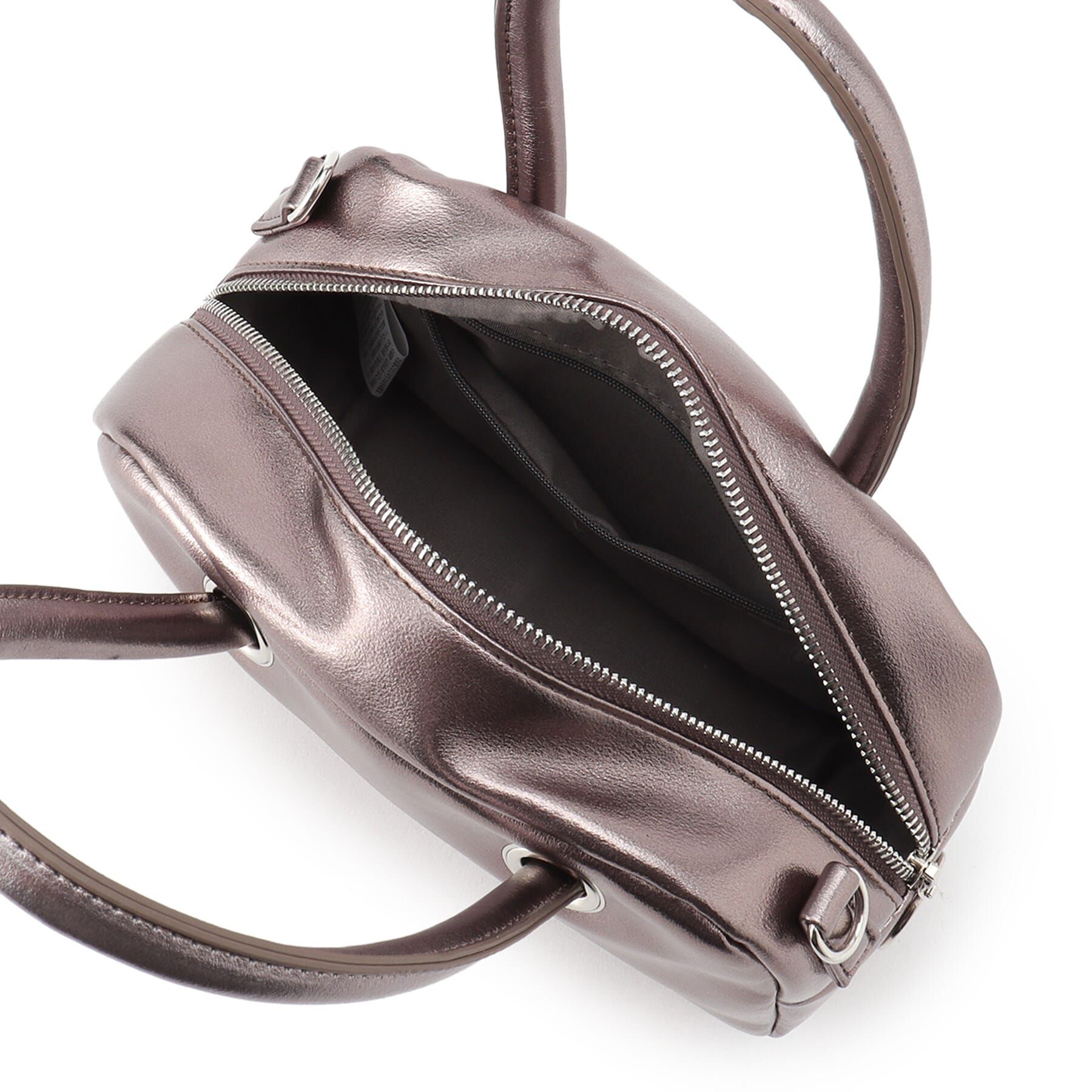 Ober Tashe「ショルダーバッグ メタリック 2WAY ミニ ボストン」|ショルダー・メッセンジャー|