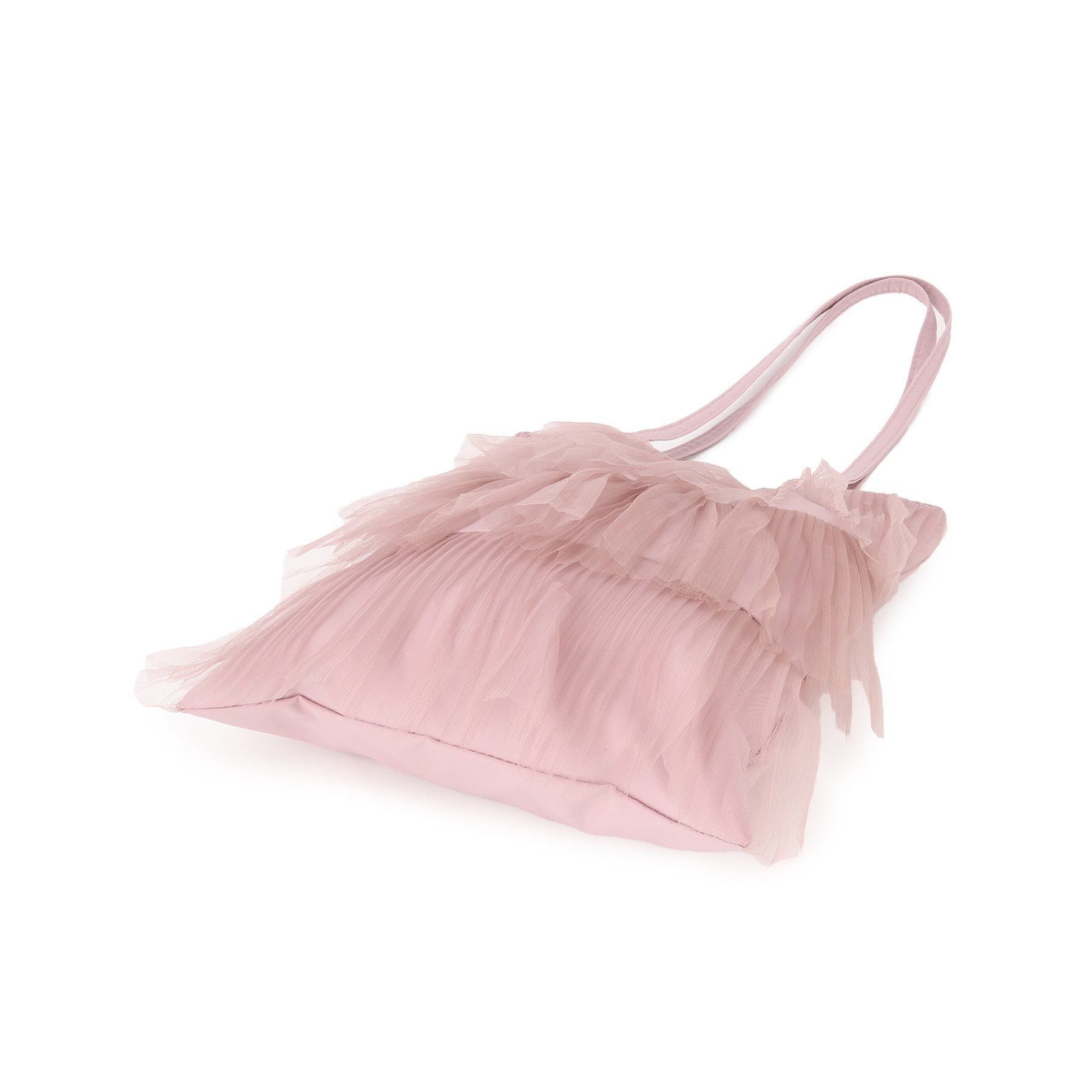 Ober Tashe「軽量 チュールティアードフリルトート」|トートバッグ|