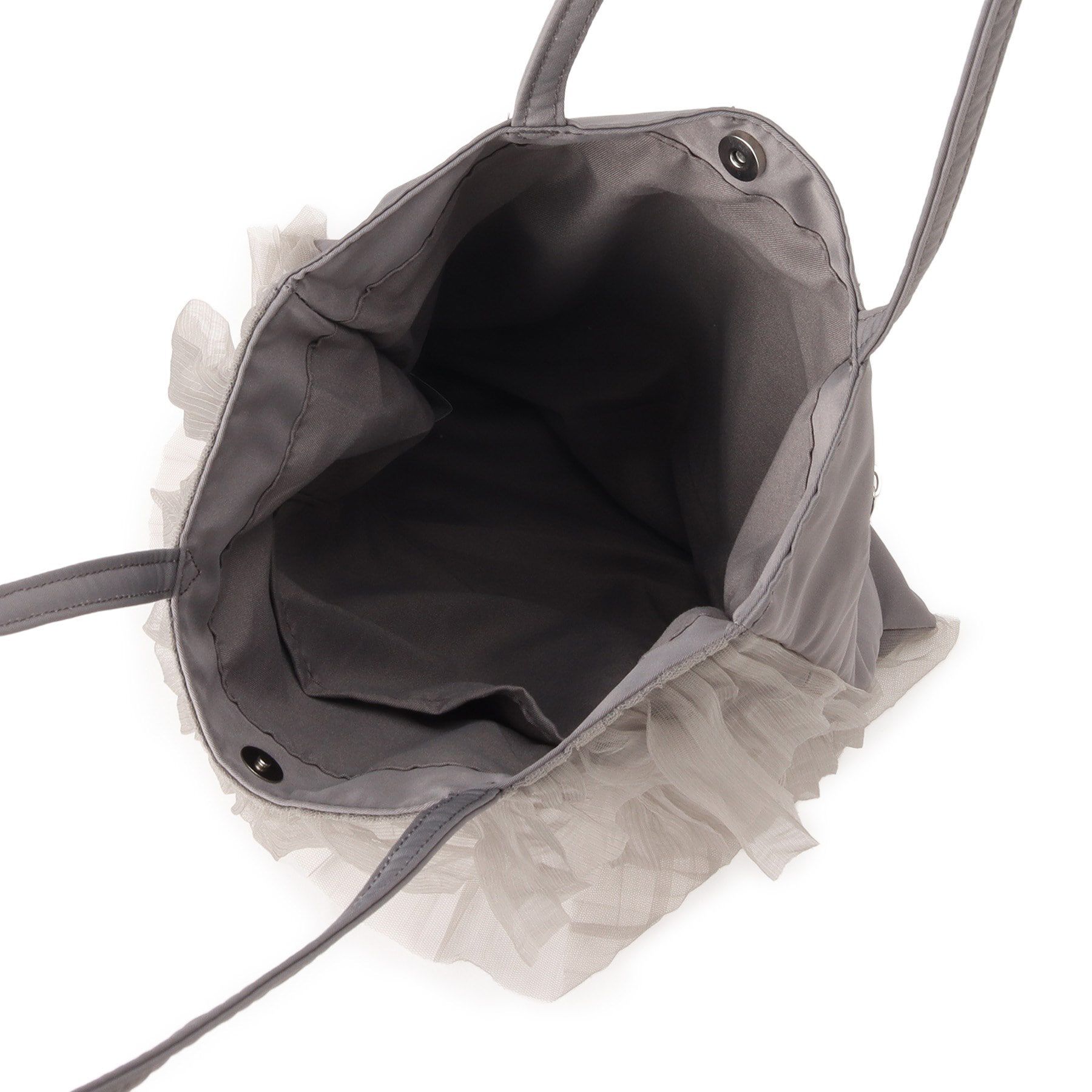 Ober Tashe「軽量 チュールティアードフリルトート」|トートバッグ|