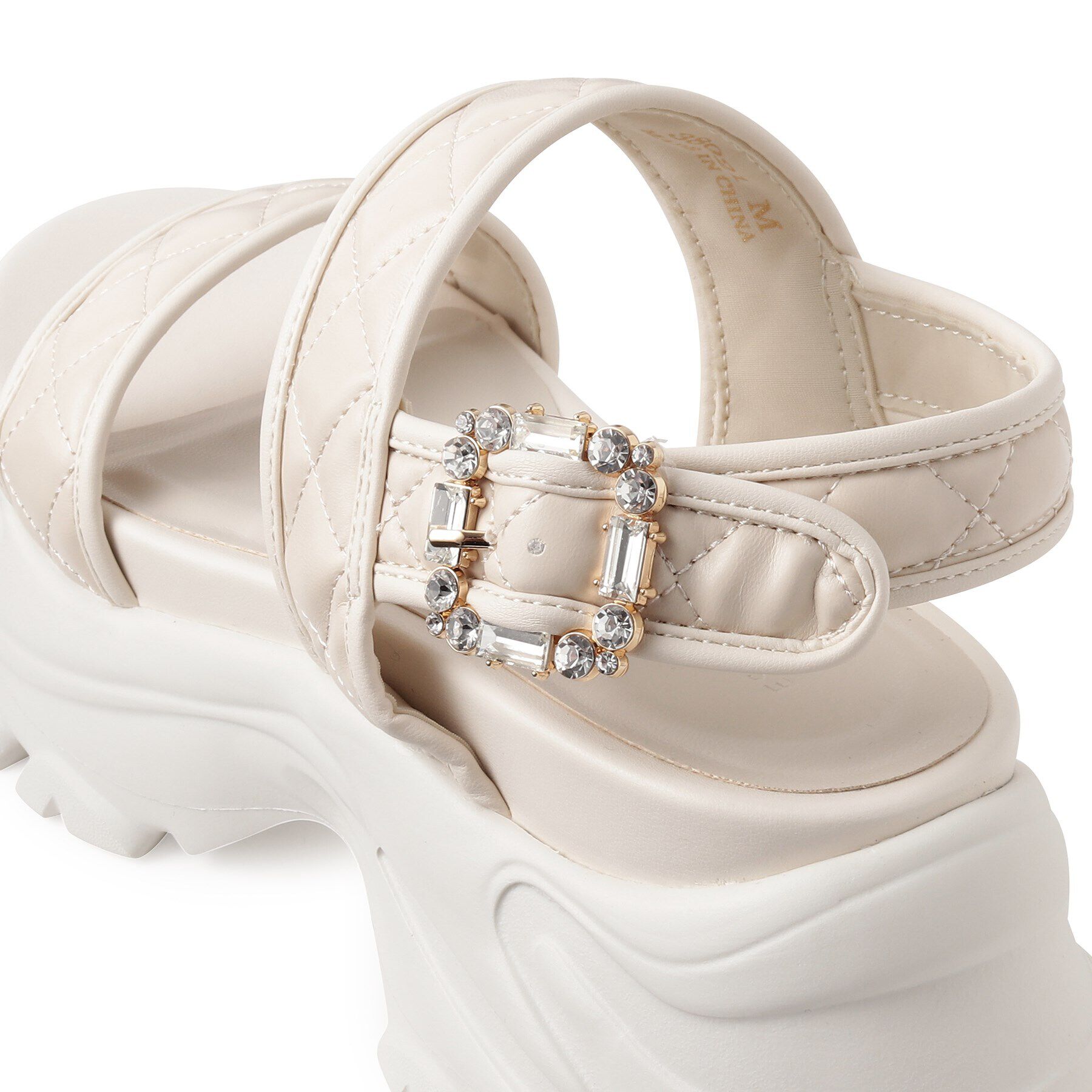 ESPERANZA「厚底キルティングスポサン 24SS」|サンダル|