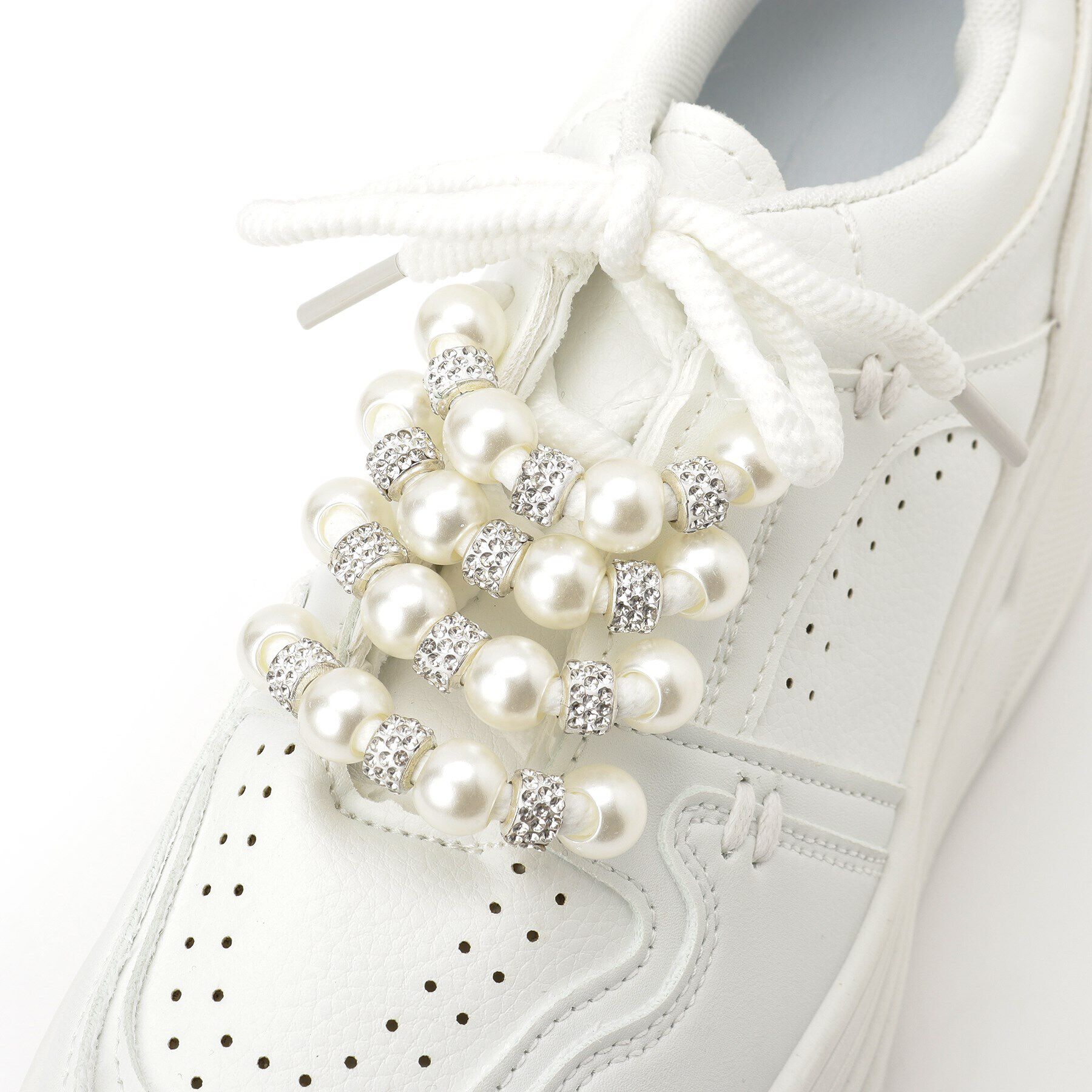 csT&P「厚底パール調付きスニーカー」|スニーカー|