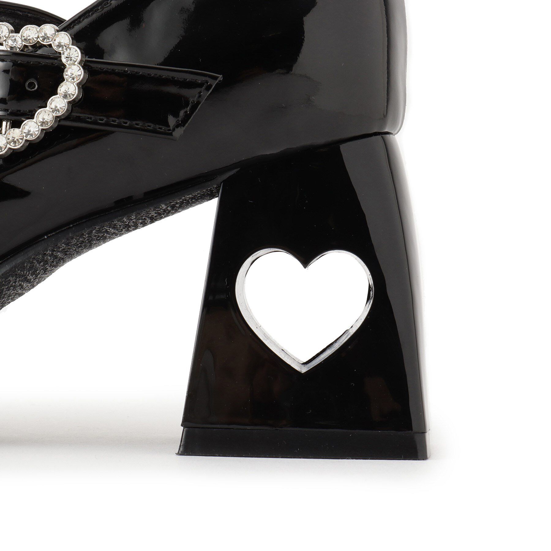 csT&P「厚底ハートヒールストラップパンプス」|パンプス|