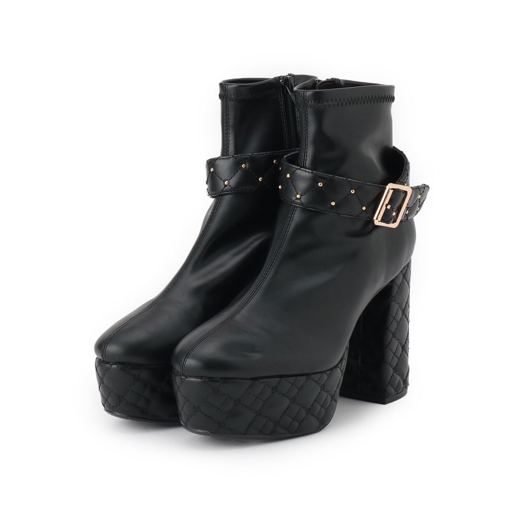 ESPERANZA「【ラク盛り／ショートブーツ】リピーター続出／脚長美脚 マルチWAYショートブーツ」|ショートブーツ|