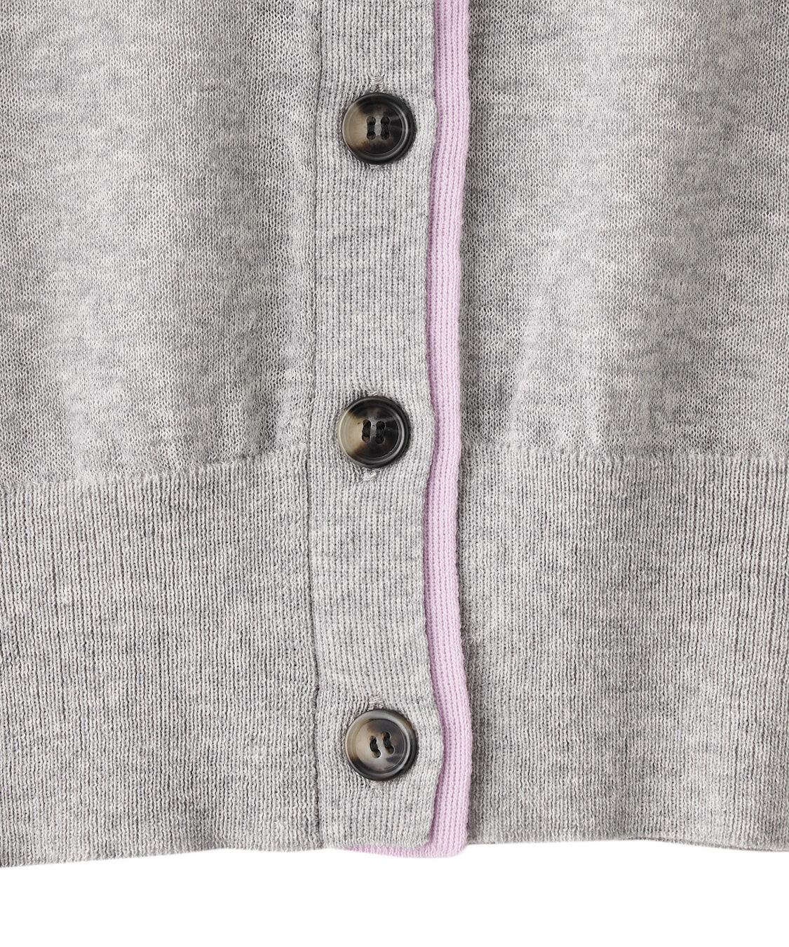 COCO DEAL「シアーバイカラーニットカーディガン」|ニット・セーター|