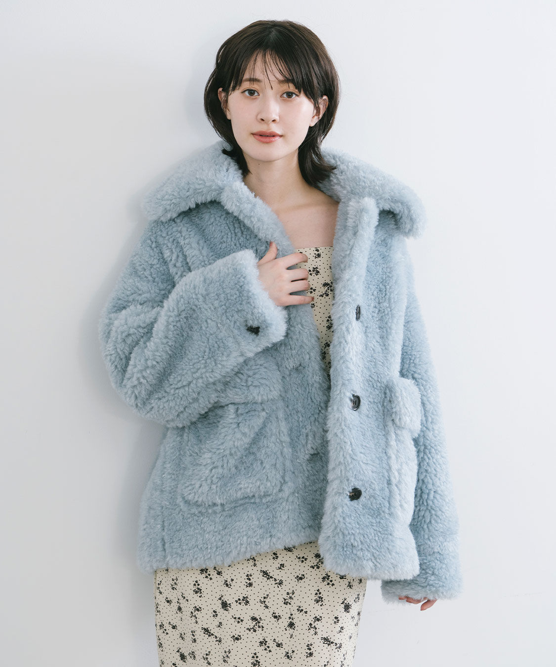 完売 Mサイズ ココディール 新品タグ付 ファーボアブルゾン ファーボアブルゾン（COCO DEAL）｜ルミネのファッション通販