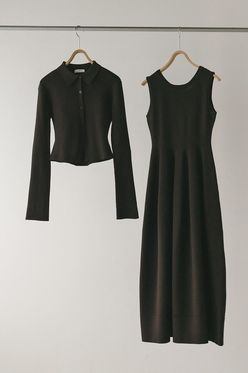 STYLEMIXER「2ピースポロニットワンピース」|ワンピース|