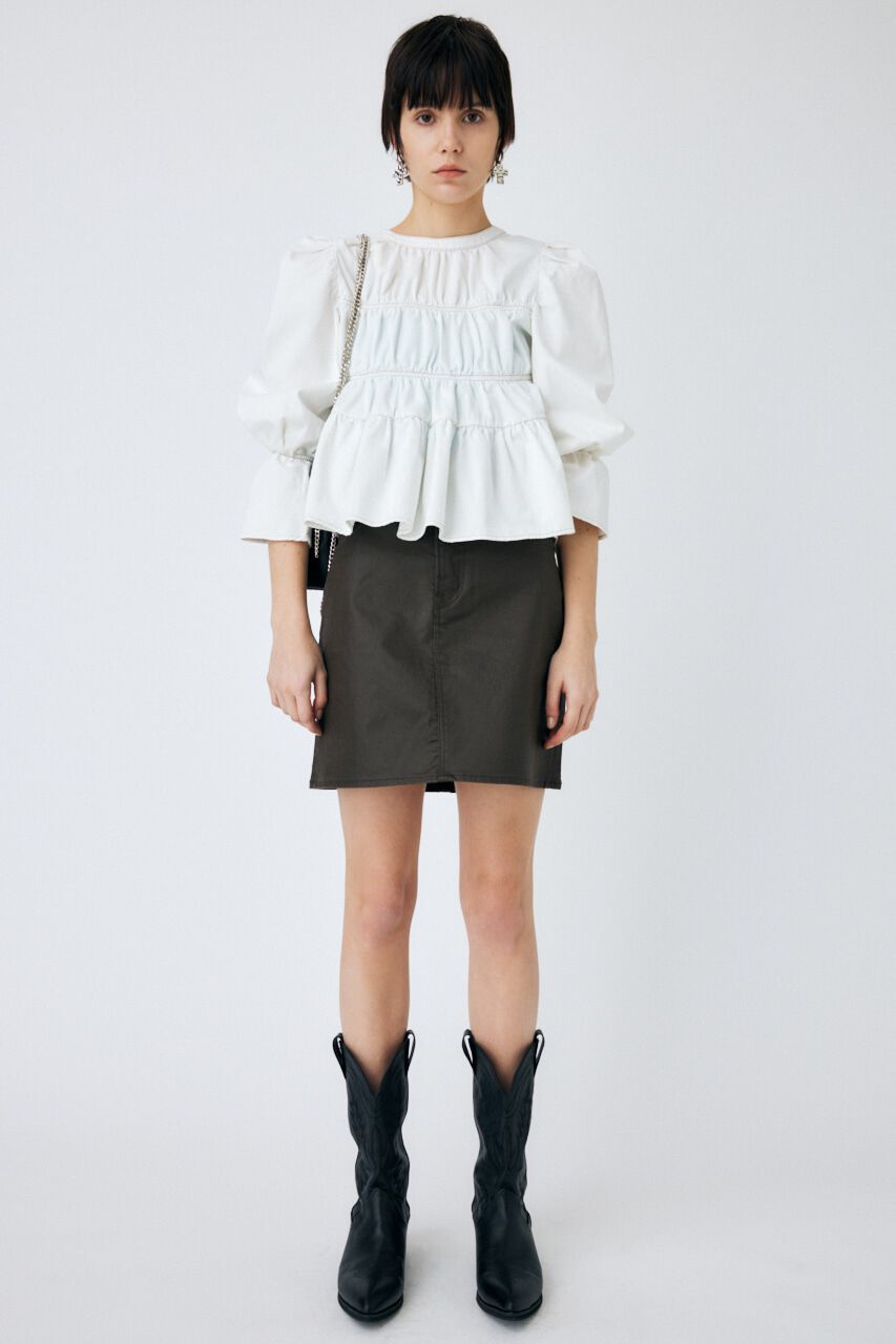 MOUSSY「ISKO JETHER ミニスカート」|スカート|