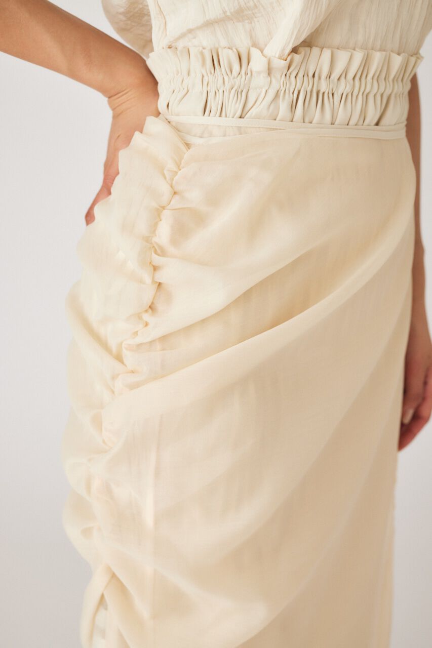 MOUSSY「SHEER WRAP スカート」|スカート|