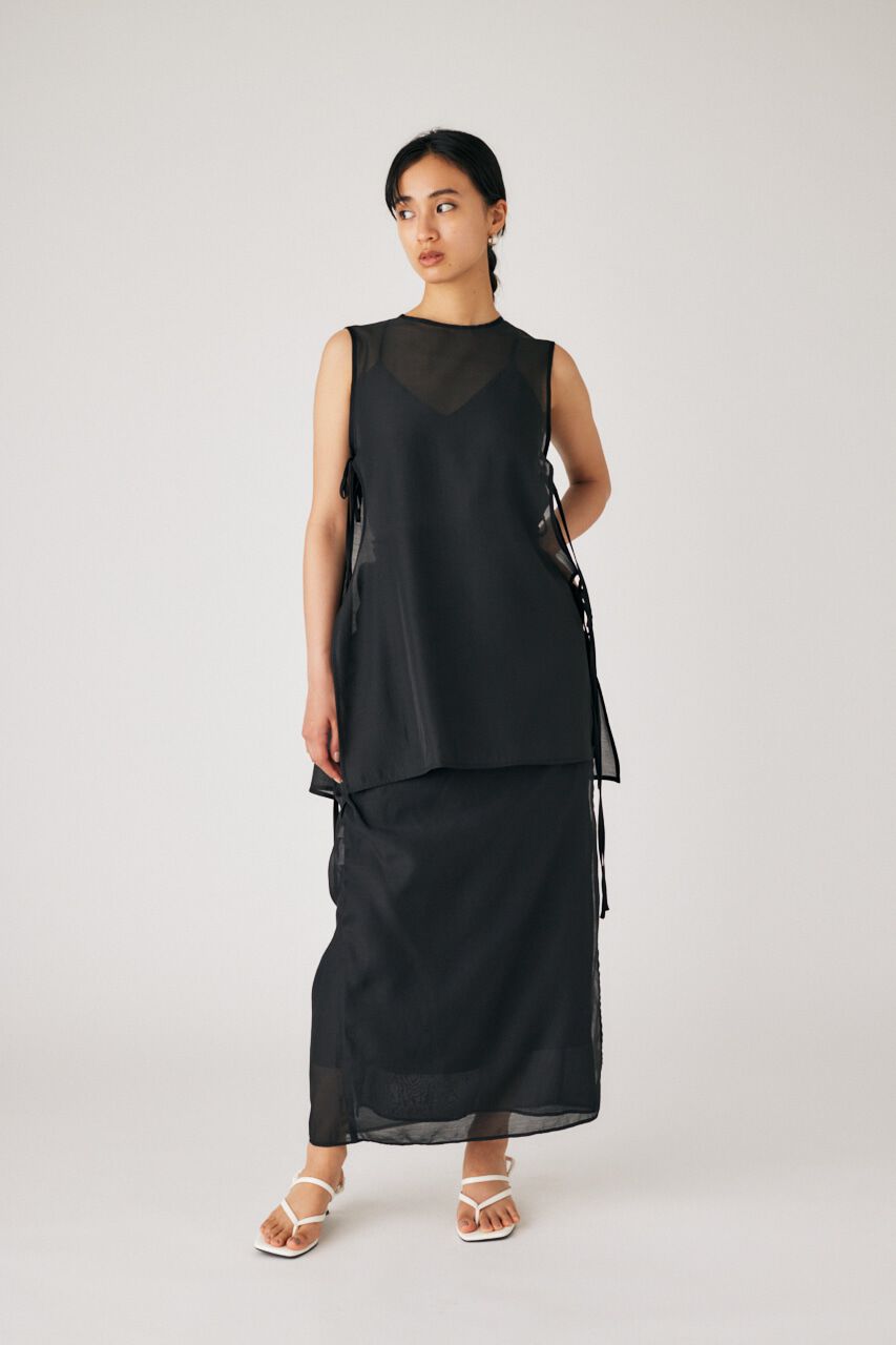 MOUSSY「SHEER WRAP スカート」|スカート|