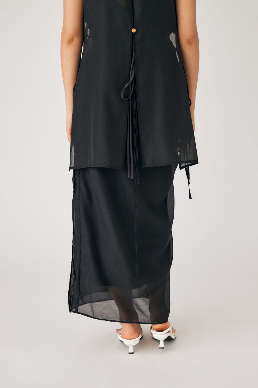 MOUSSY「SHEER WRAP スカート」|スカート|