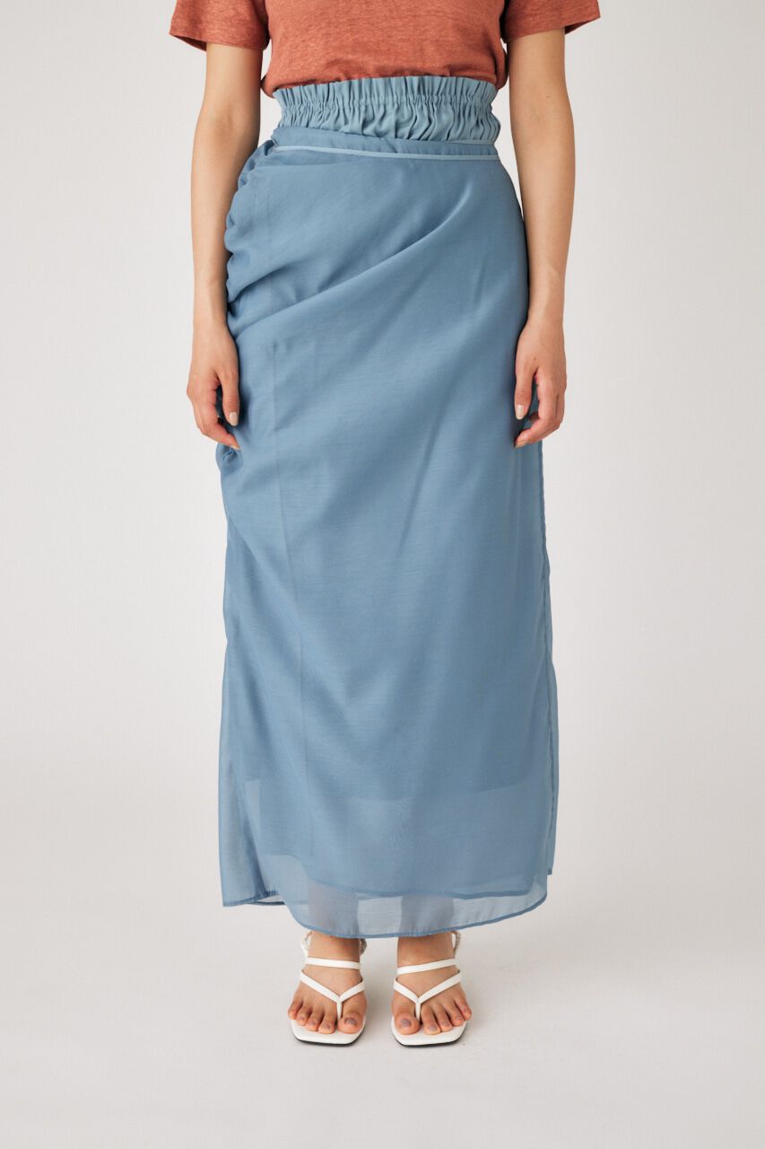 MOUSSY「SHEER WRAP スカート」|スカート|