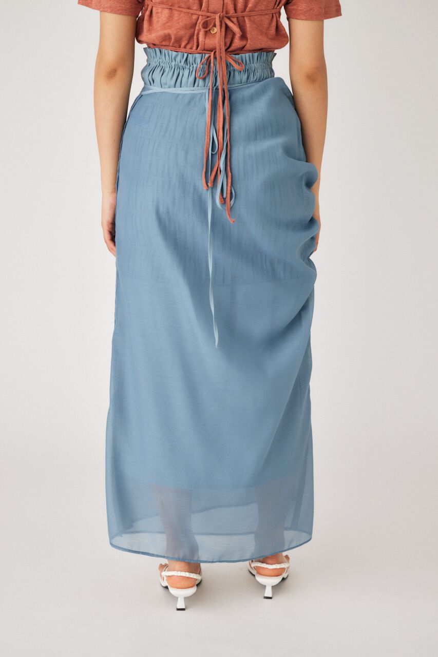 MOUSSY「SHEER WRAP スカート」|スカート|
