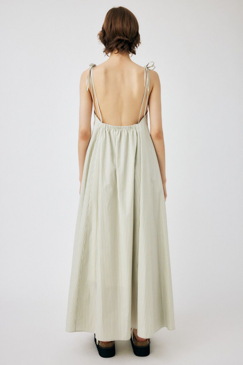 MOUSSY「OPEN BACK FLARE ドレス」|ワンピース|