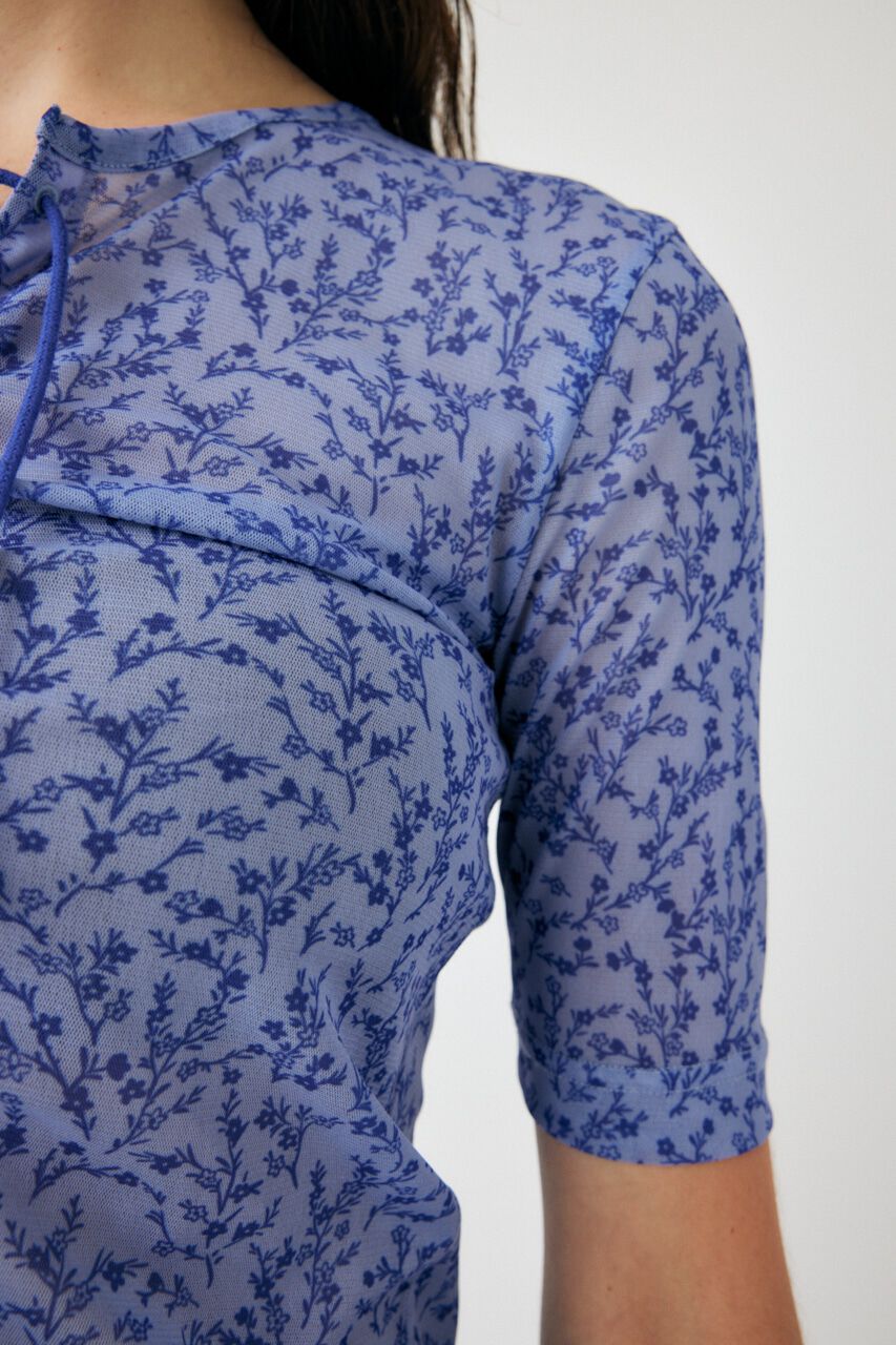 MOUSSY「ASYMMETRIC COLOR LACE UP トップス」|Tシャツ・カットソー|