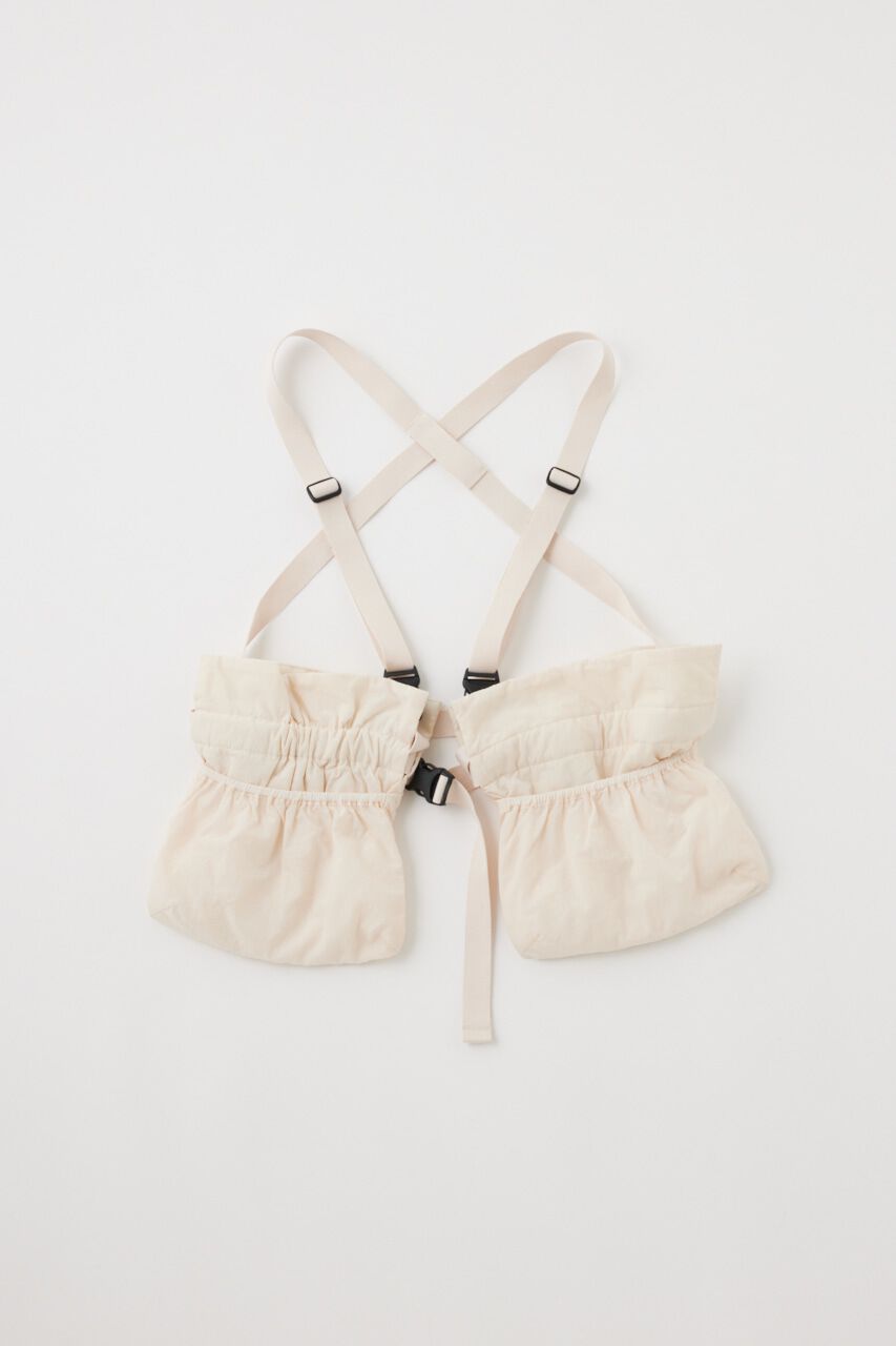 MOUSSY「KAPOK バッグ ベスト」|ダウンベスト・ベスト|