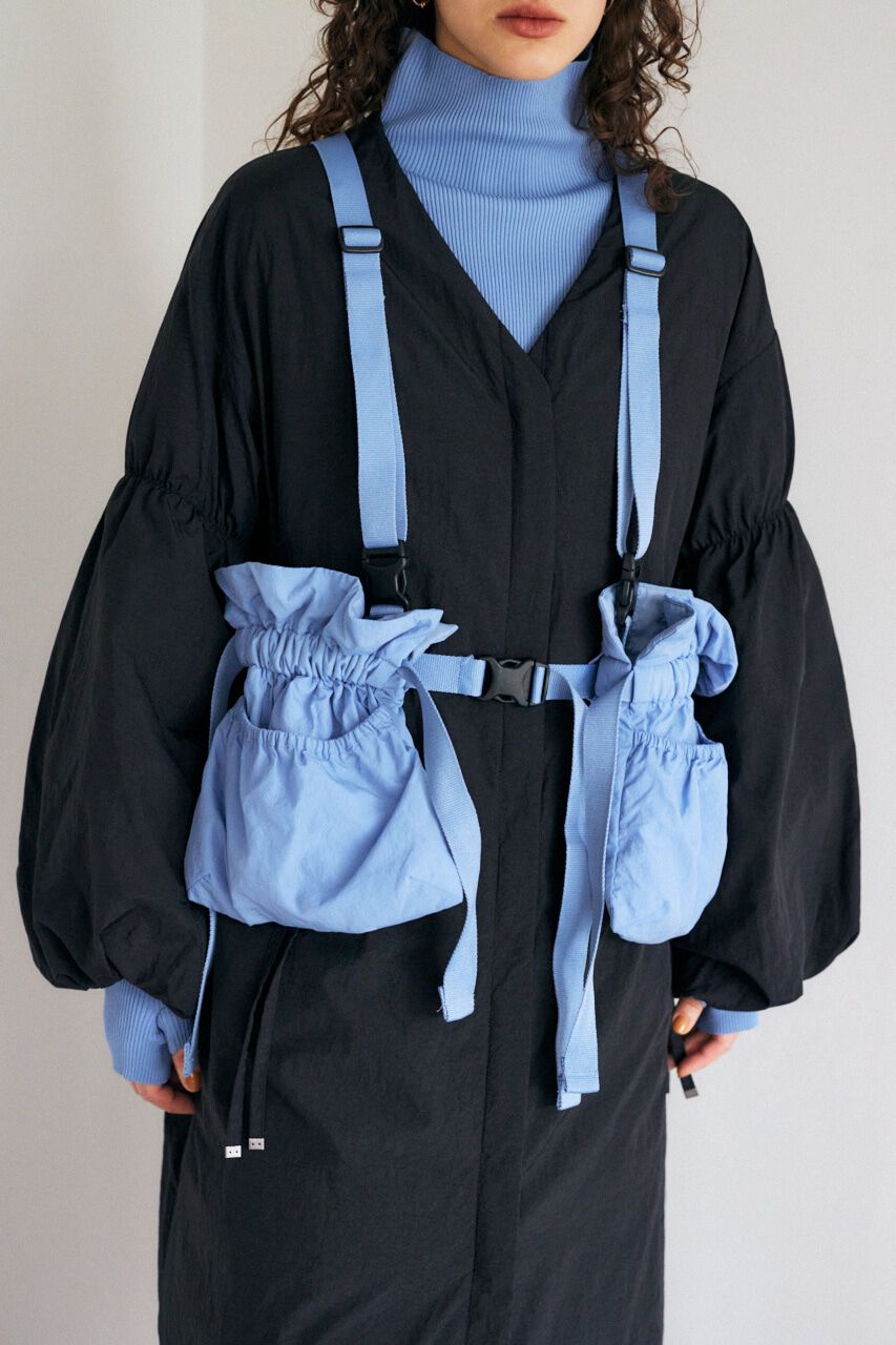 MOUSSY「KAPOK バッグ ベスト」|ダウンベスト・ベスト|