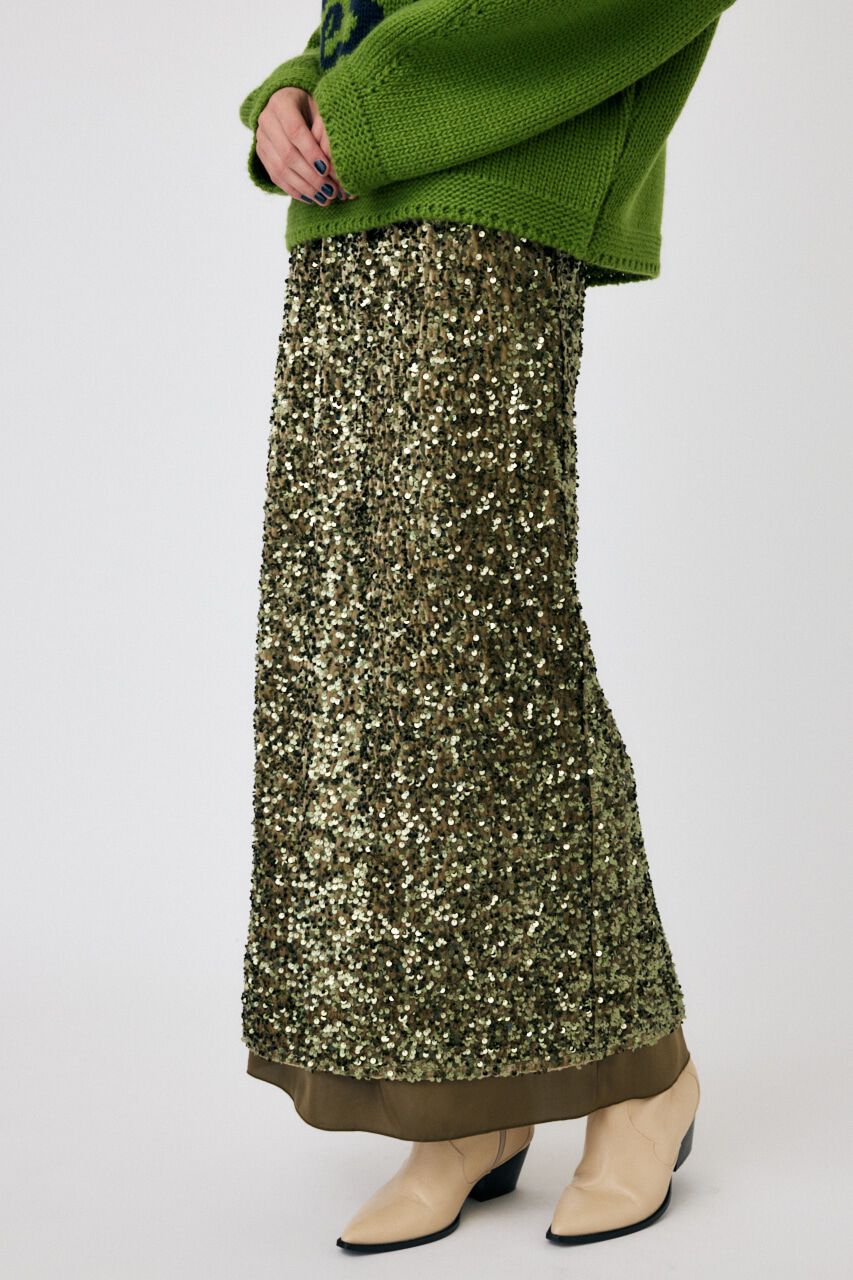 MOUSSY「SPANGLE スカート」|スカート|