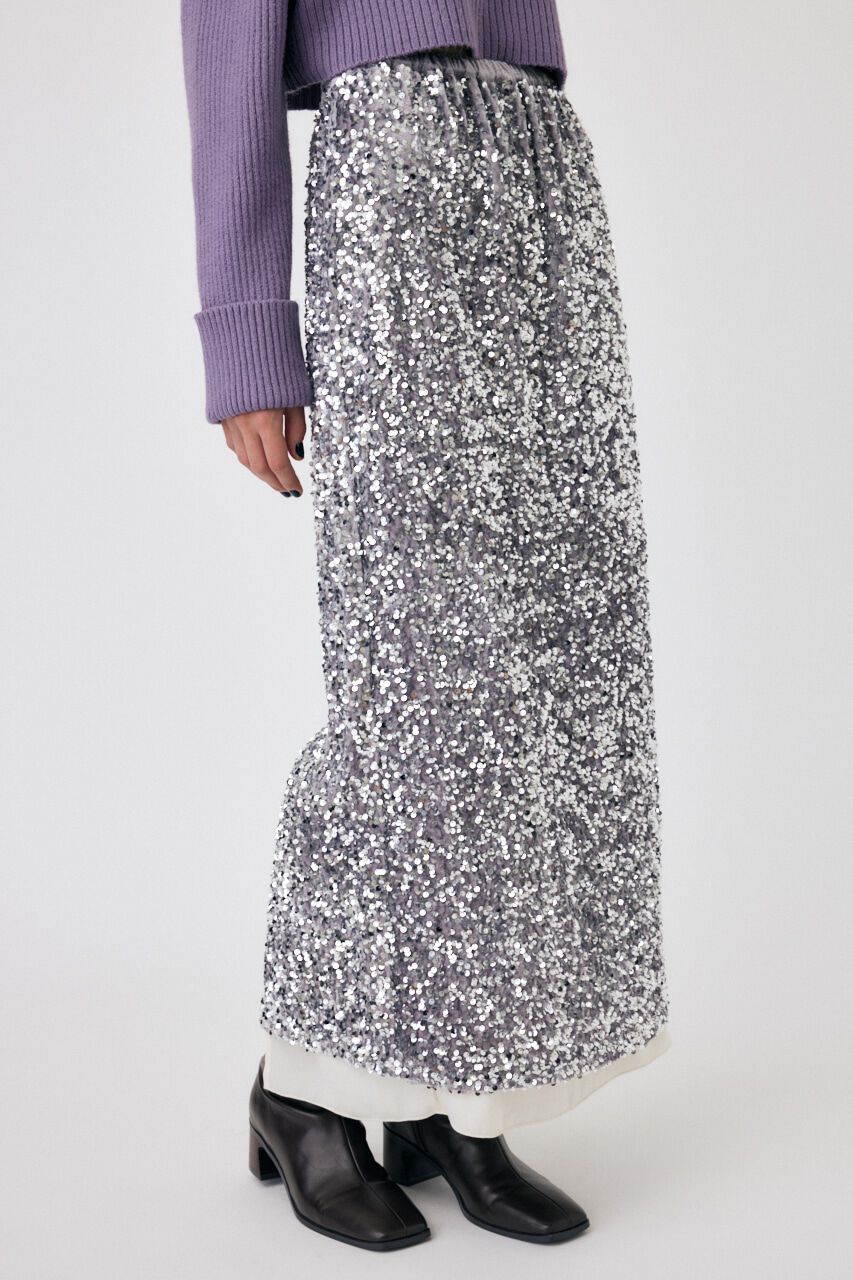 MOUSSY「SPANGLE スカート」|スカート|