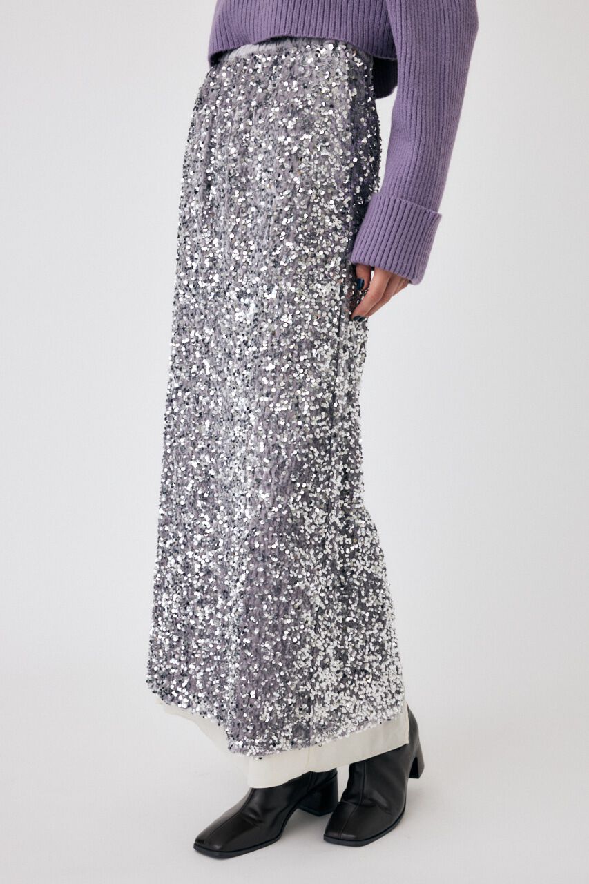 MOUSSY「SPANGLE スカート」|スカート|