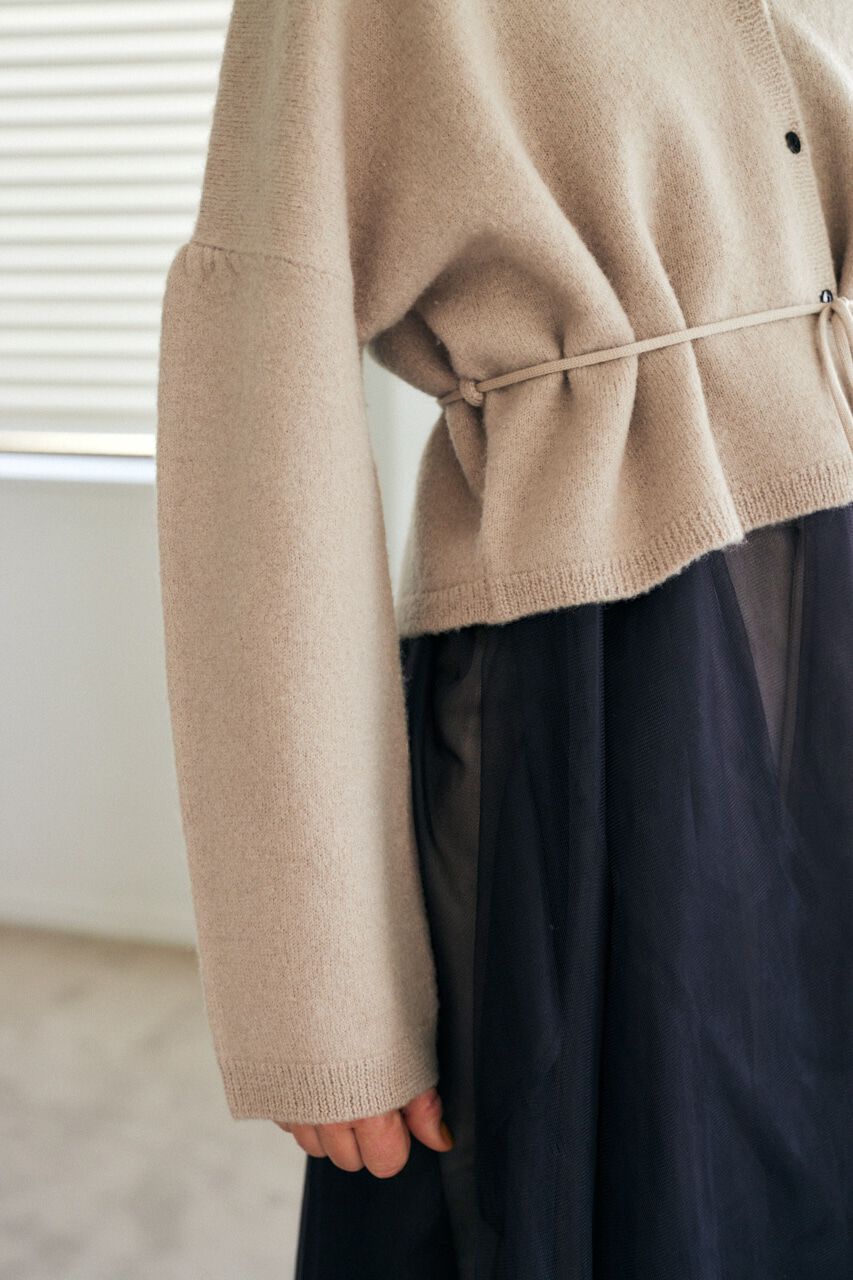 MOUSSY「WAIST TIE カーディガン」|カーディガン|