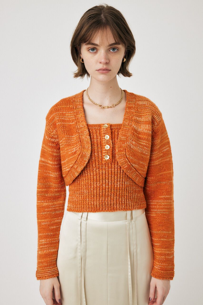 MOUSSY「KNIT BOLERO セット」|ニット・セーター|ORG