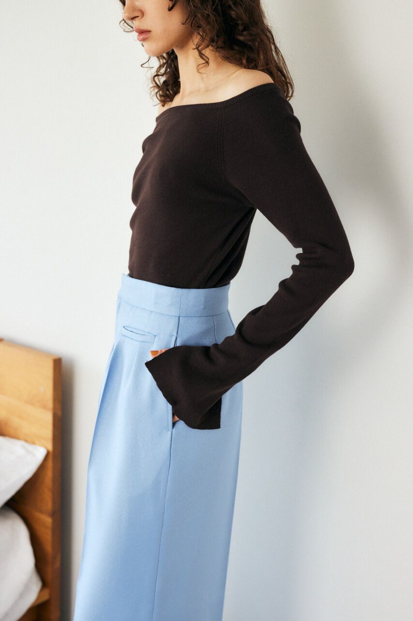 MOUSSY「オフショルダー ニット」|ニット・セーター|