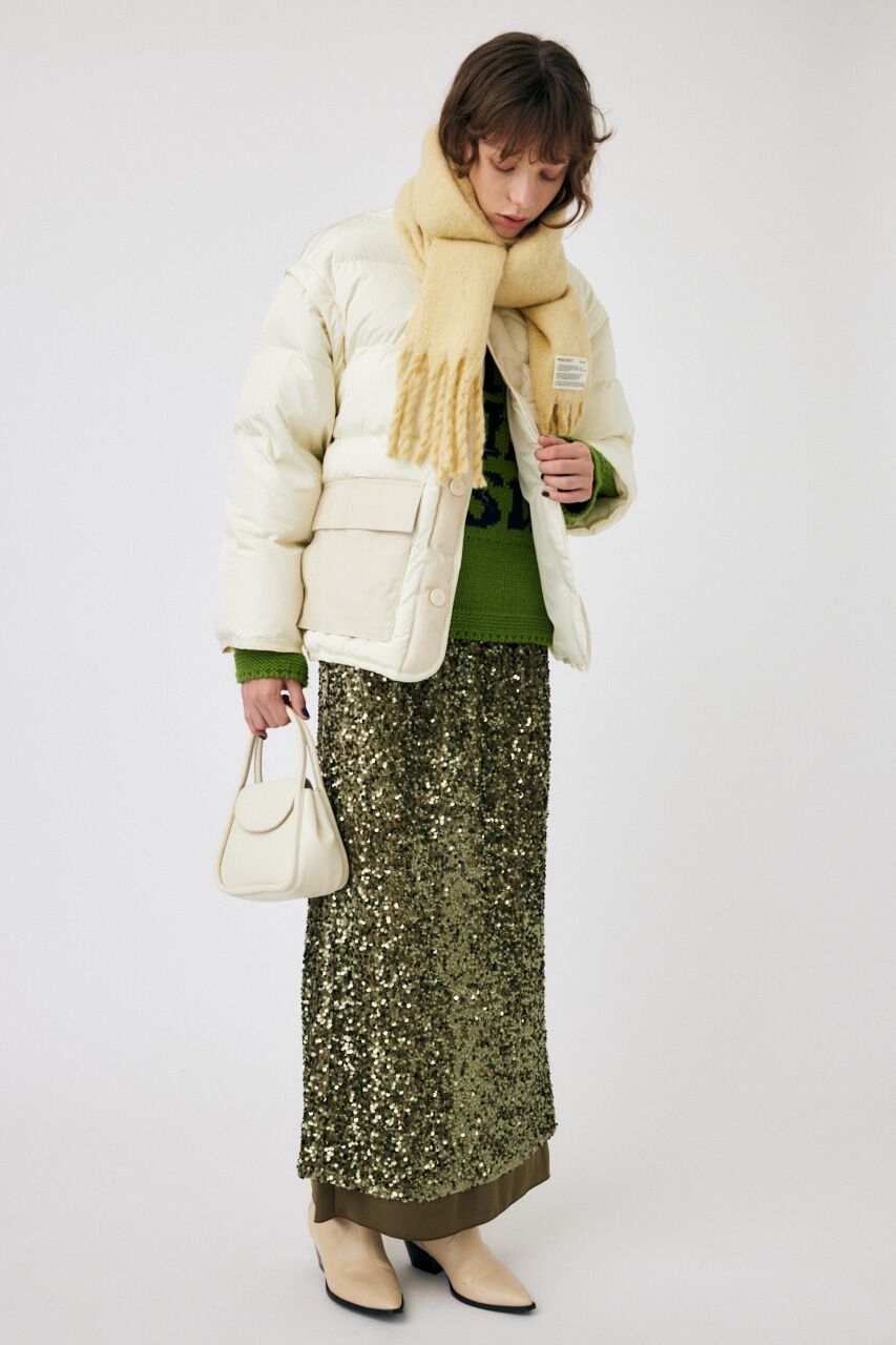 MOUSSY「MILITARY LAYERED PUFFER ジャケット」|その他|