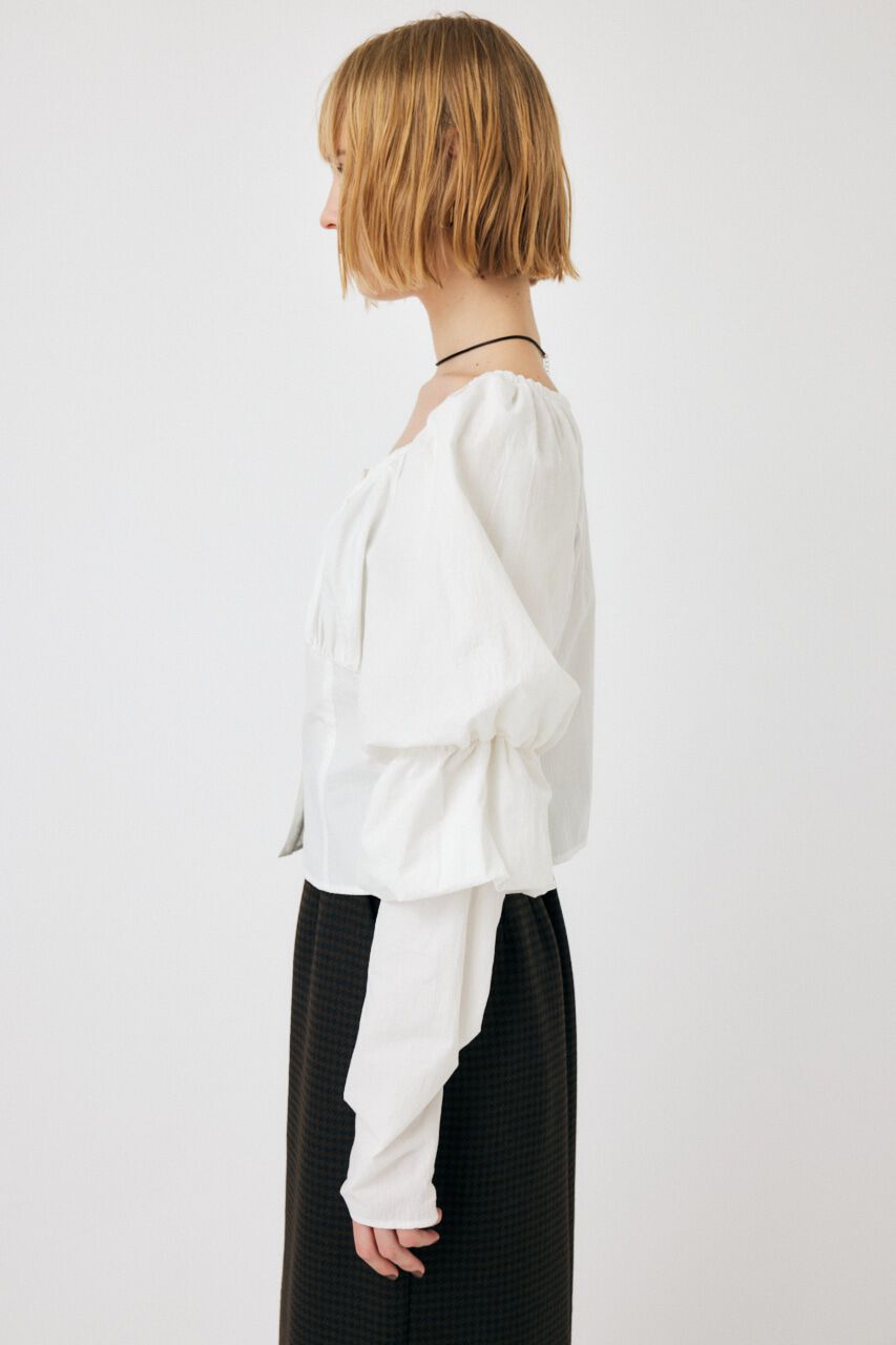 MOUSSY「VOLUME SLEEVE ブラウス」|シャツ・ブラウス|