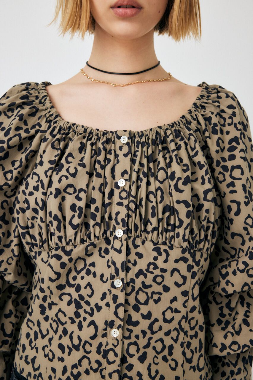 MOUSSY「VOLUME SLEEVE ブラウス」|シャツ・ブラウス|