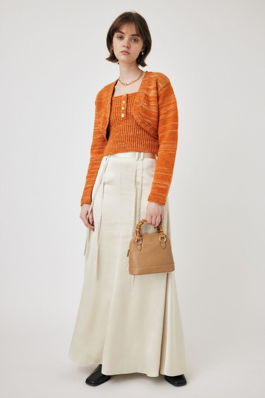 MOUSSY「SATIN FLARE スカート」|スカート|