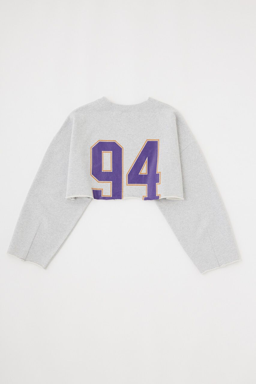 MOUSSY「CROPPED COLLEGE プルオーバー」|パーカー|