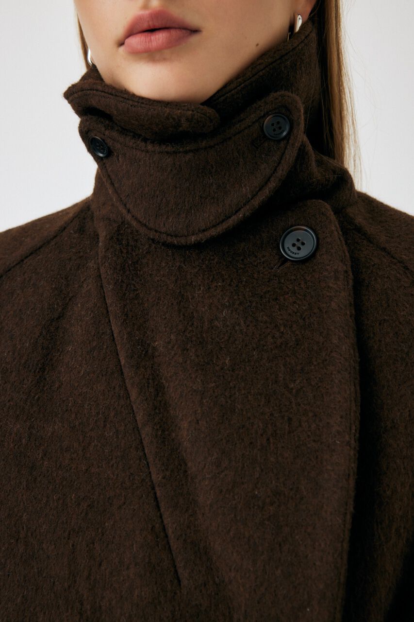 MOUSSY「BIG COLLAR MINI コート」|その他|