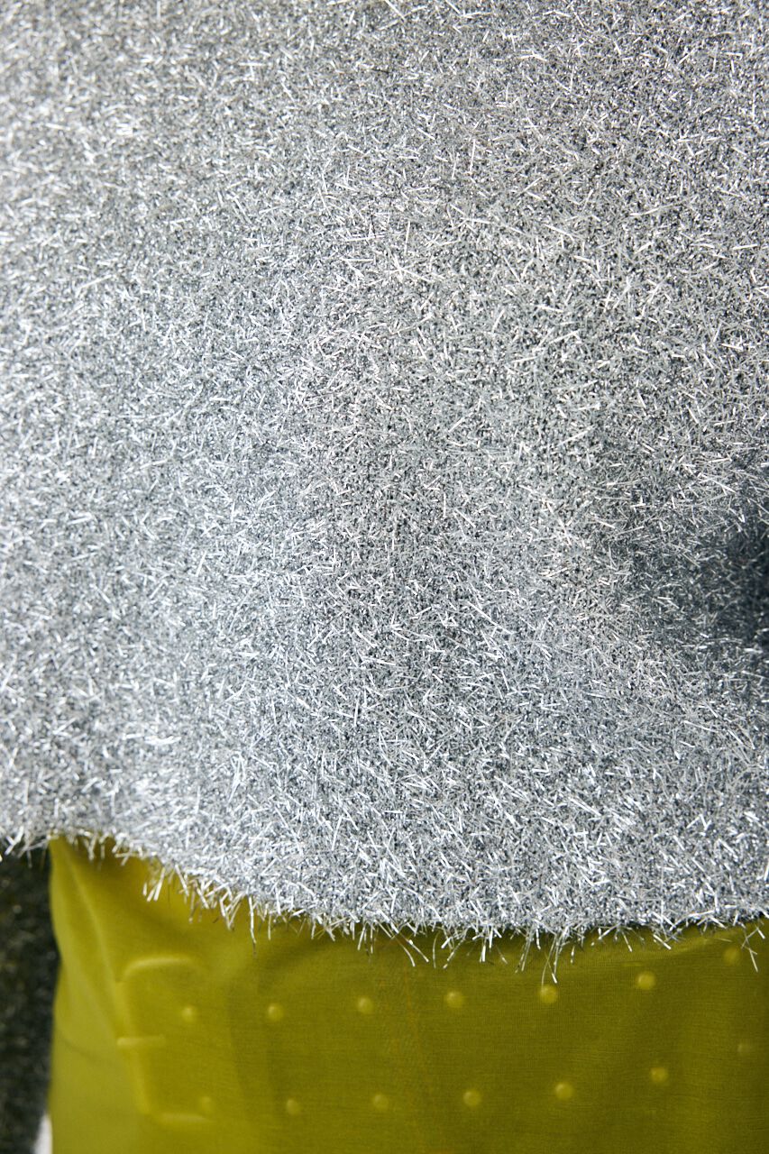 MOUSSY「GLITTER CROPPED セーター」|ニット・セーター|