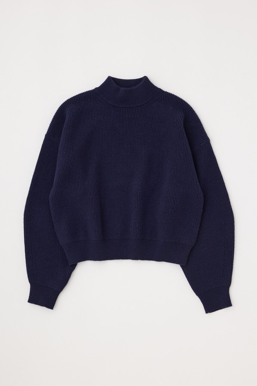 MOUSSY「MOCK NECK COMPACT ニット」|ニット・セーター|
