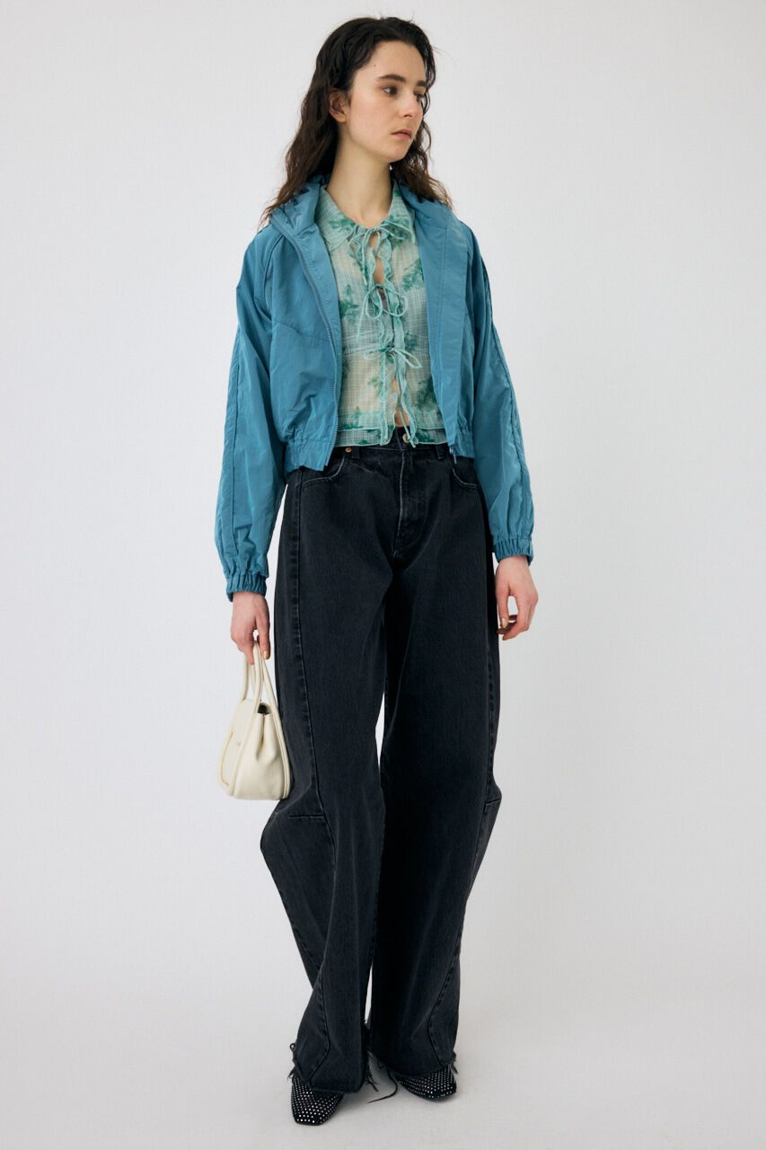 MOUSSY「CODE NYLON STAND ジャケット」|ブルゾン・スタジャン|