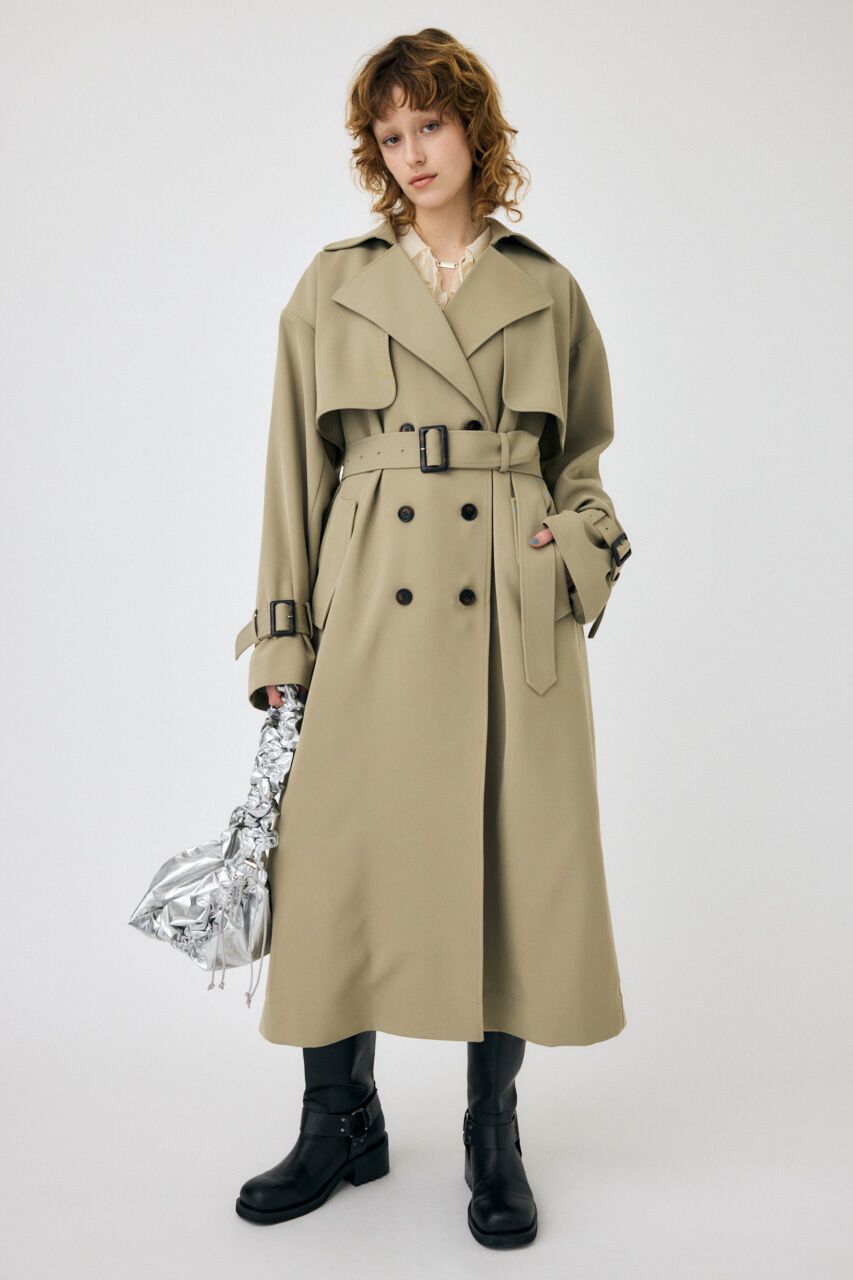 MOUSSY「LOOSE DRAPE トレンチコート」|その他|