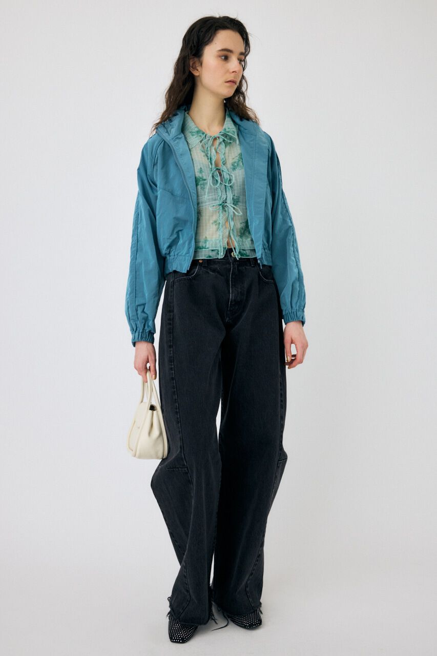 MOUSSY「CHIFFON MELLOW ブラウス」|シャツ・ブラウス|