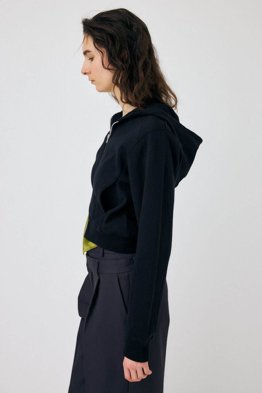 MOUSSY「ZIP UP COMPACT フーディ」|Tシャツ・カットソー|